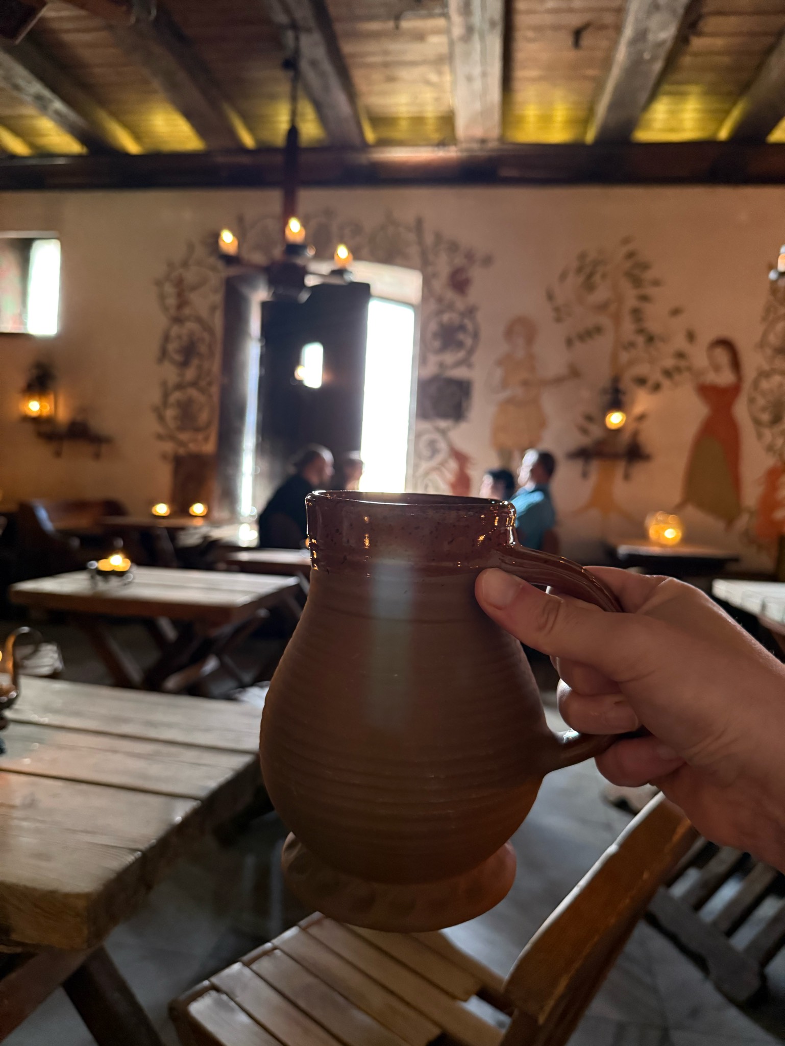 The Crafty Monk's Old Recipe Cinnamon Beer, Olde Hansa Restaurant