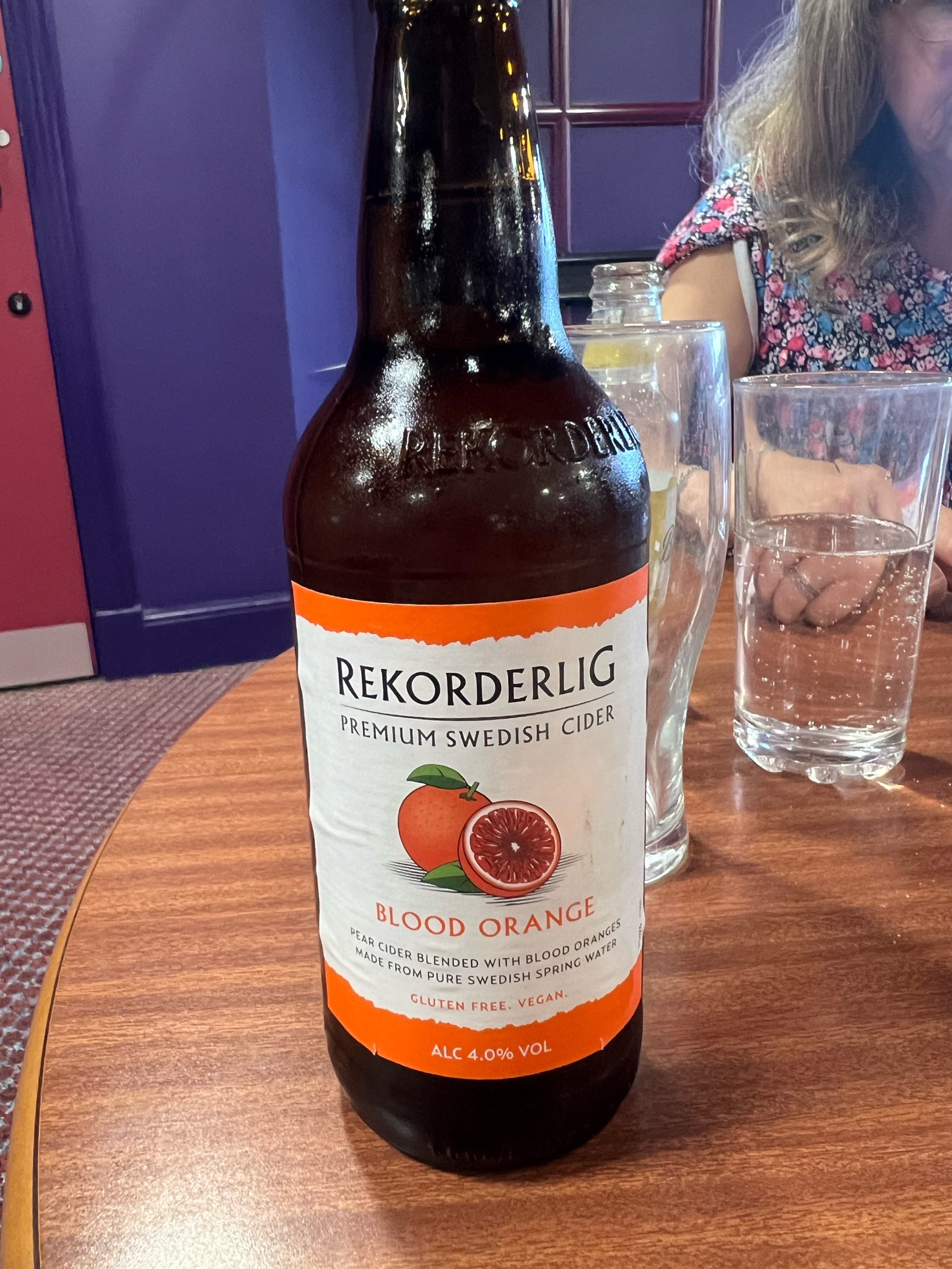 Rekorderlig Blood Orange, Sweden