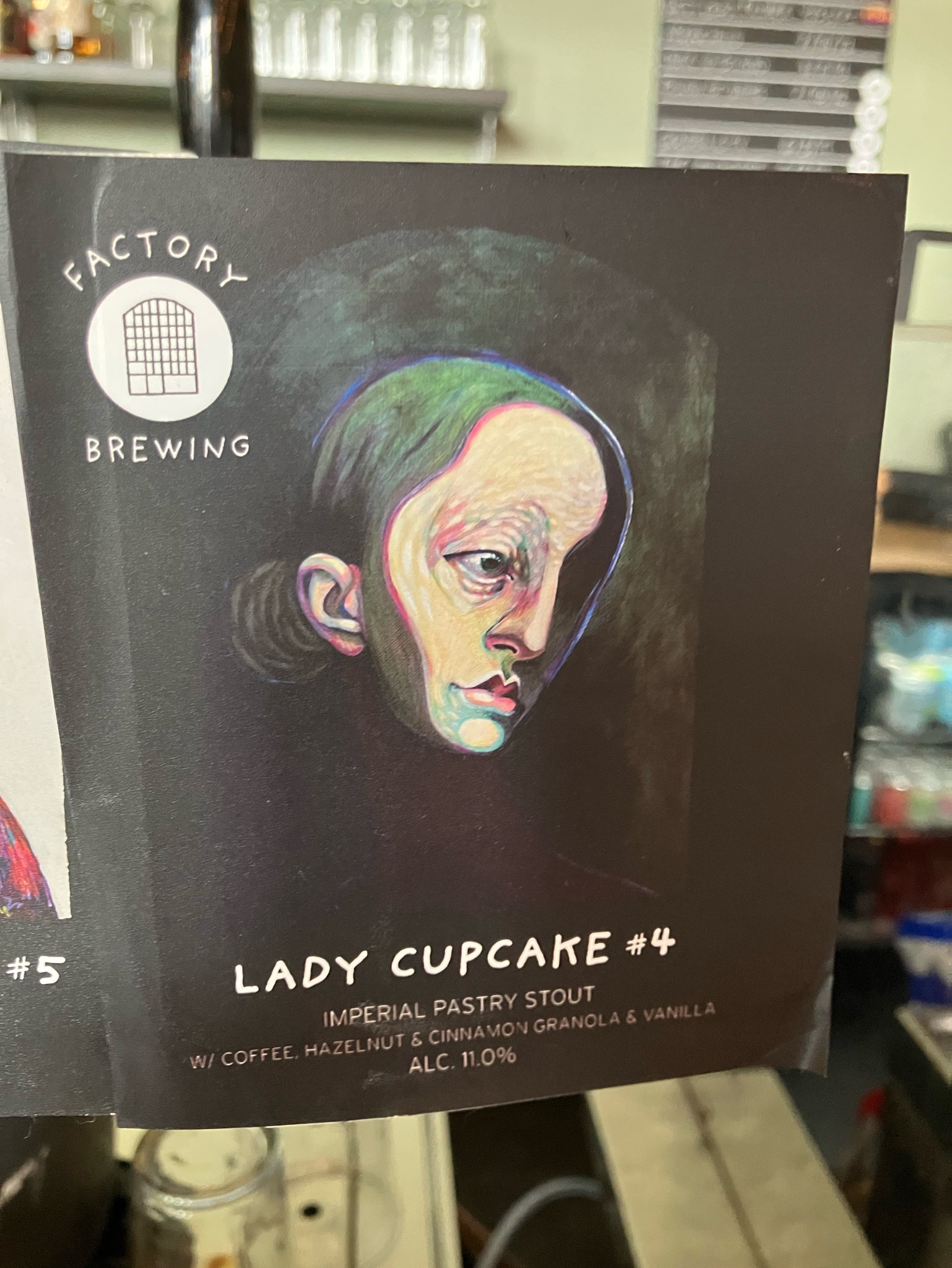 Lady Cupcake #4 (Coffee, Hazelnut & Cinnamon Granola & Vanilla), Finland