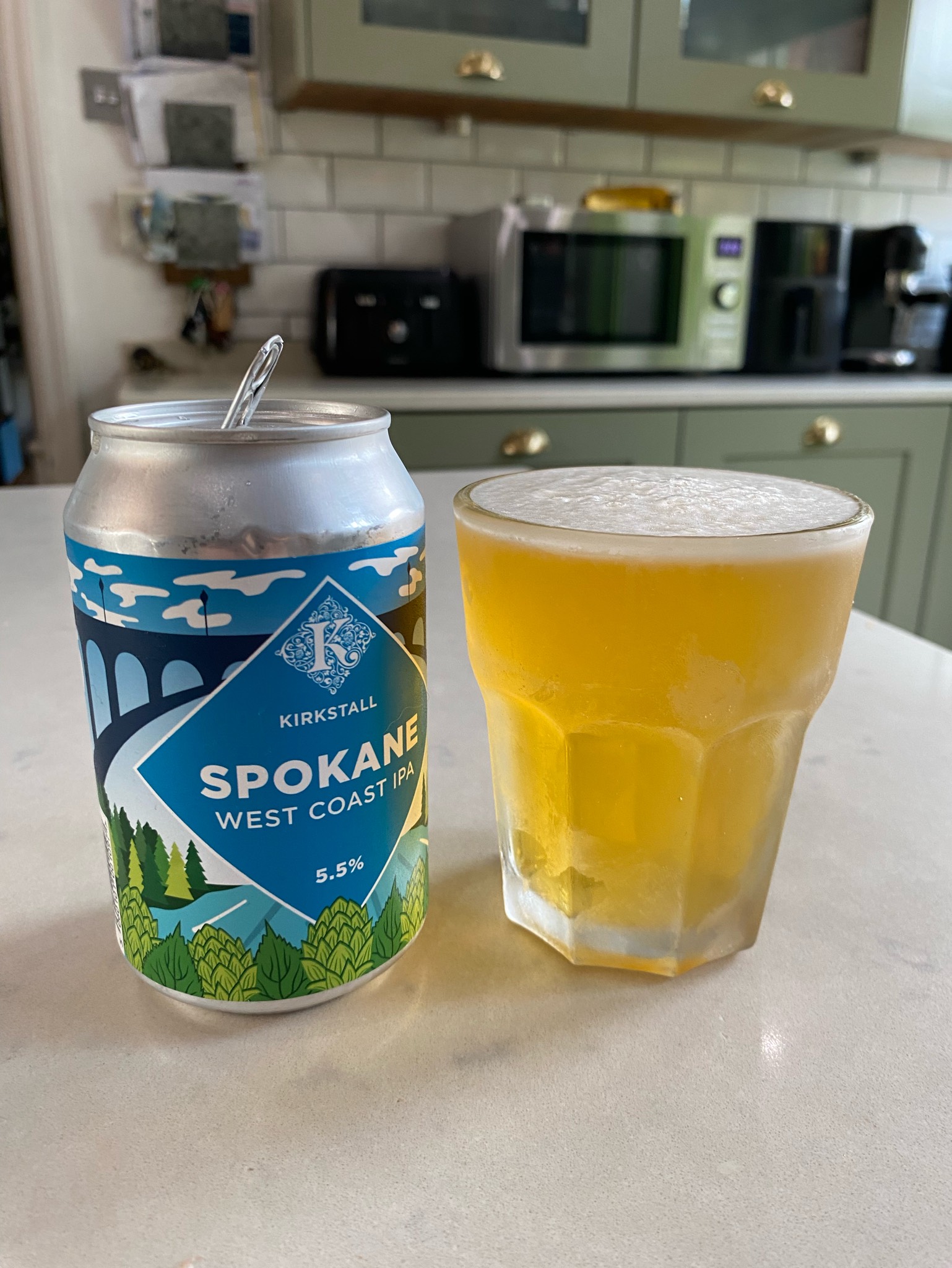 Spokane West Coast IPA, England