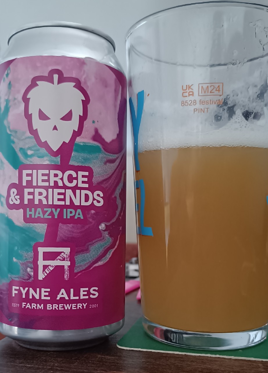 Fierce & Friends Hazy IPA, Scotland