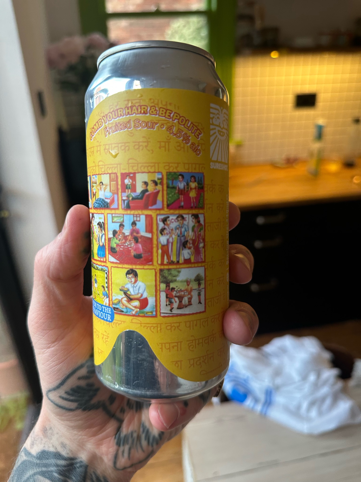 comb your hair and be polite, England