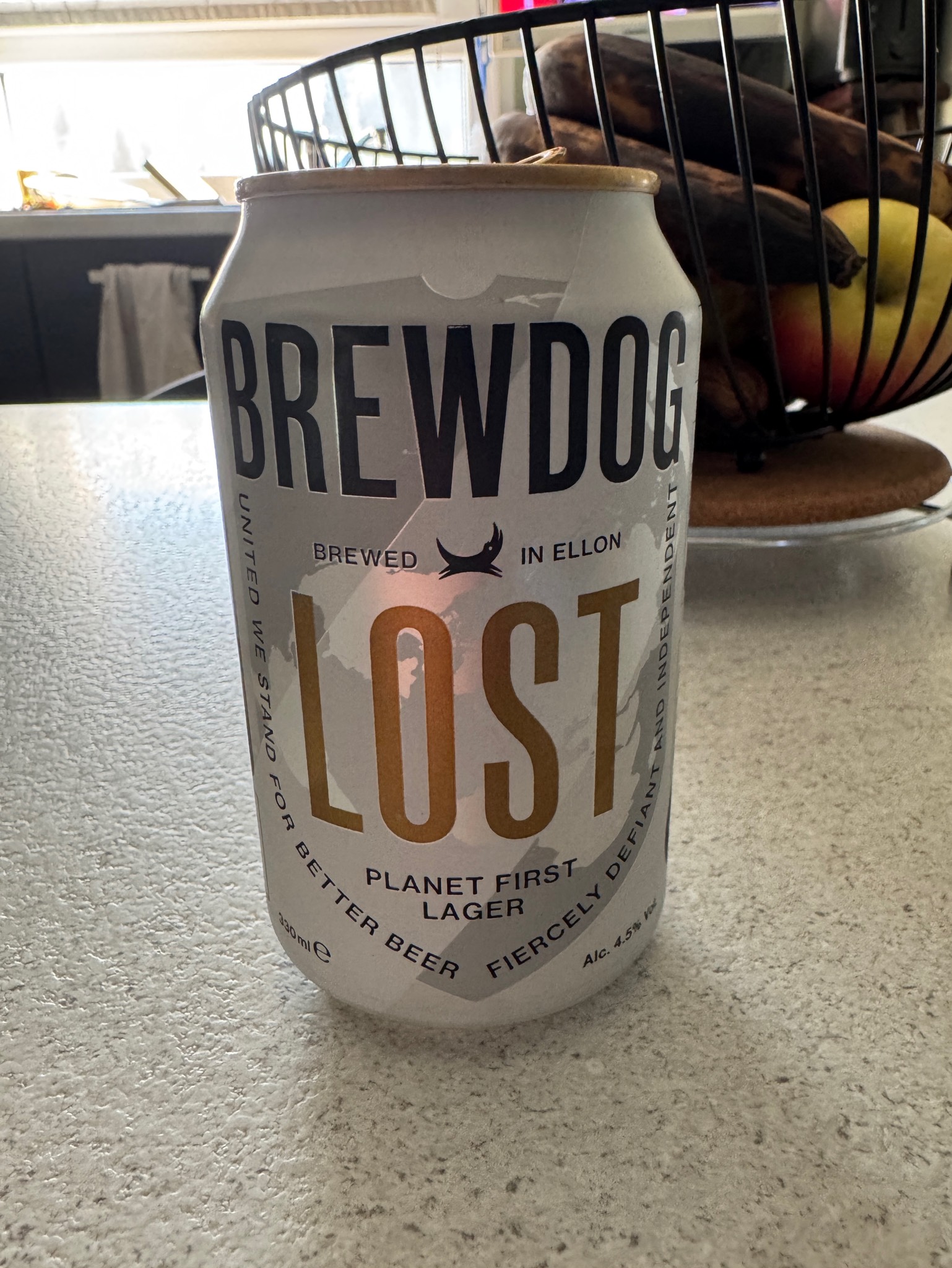 Lost Lager, BrewDog