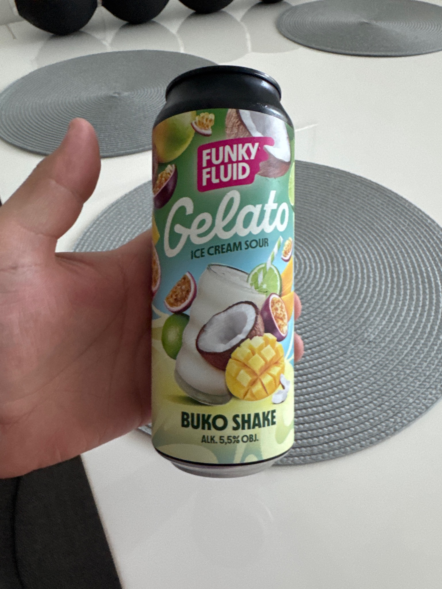 Gelato: Buko Shake, Poland