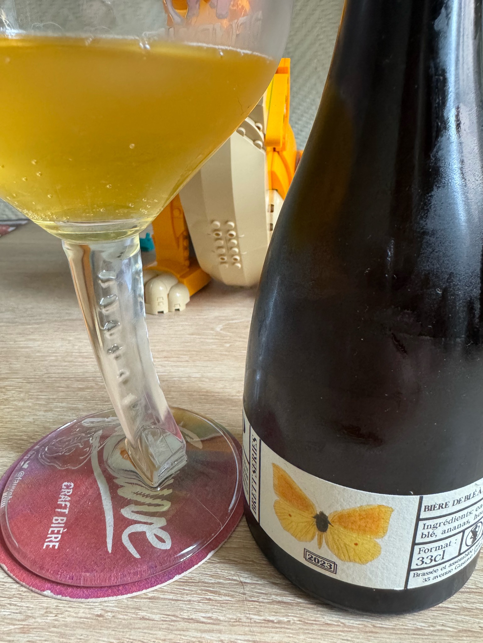 Brett Series 2023 - Bière De Blé À L'Ananas, France