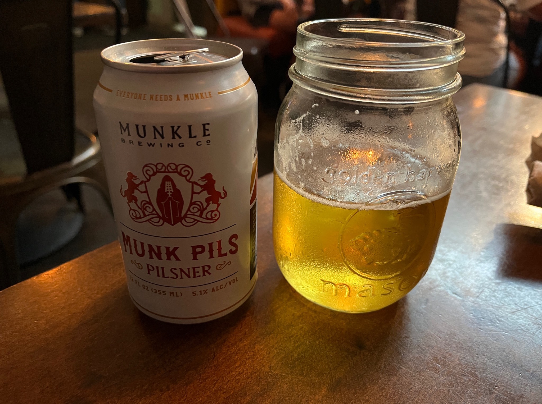 Munk Pils Pilsner, Munkle Brewing Company