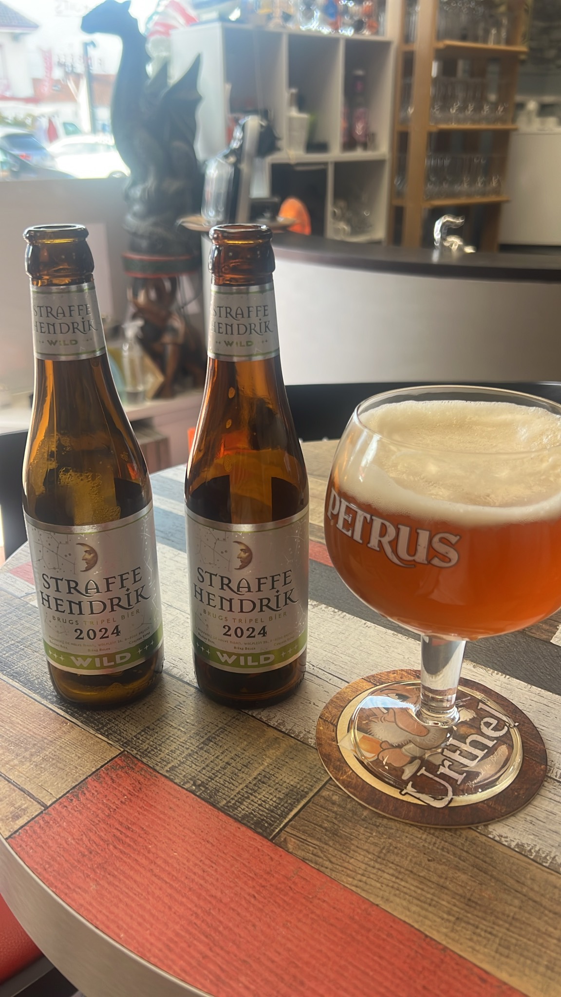 Straffe Hendrik Brugs Tripel Bier wild (2024), huisbrouwerij