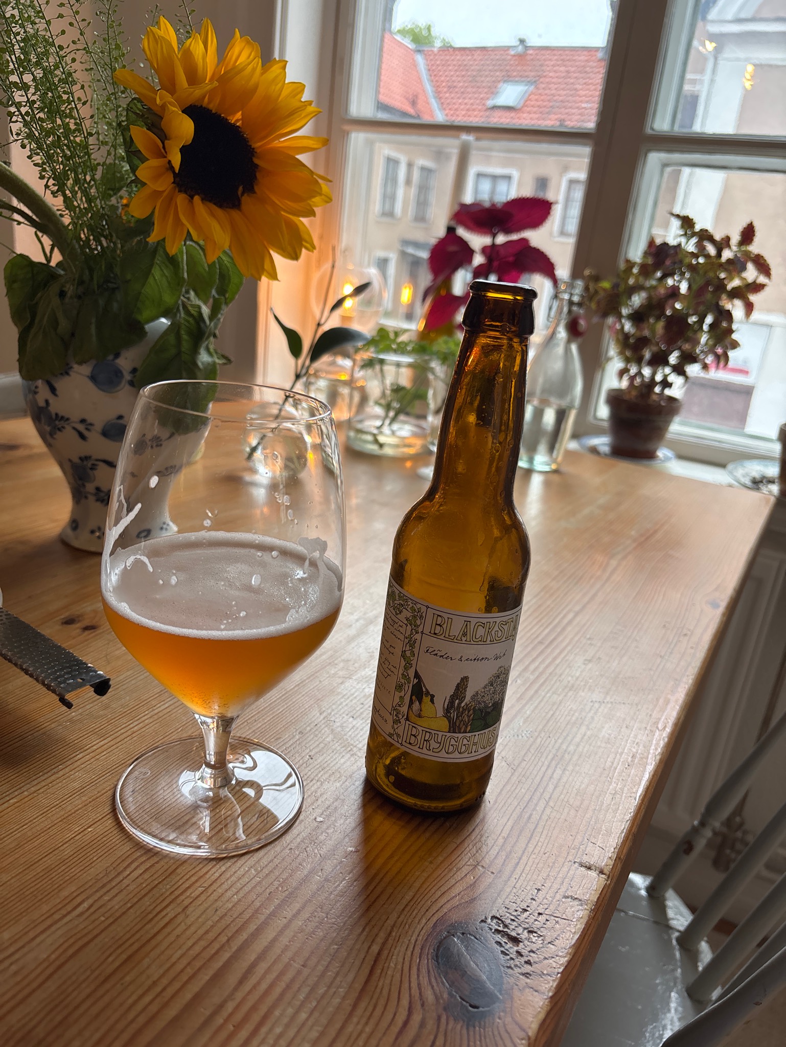 Blacksta brygghus Fläder och citron wit, Blacksta Brygghus