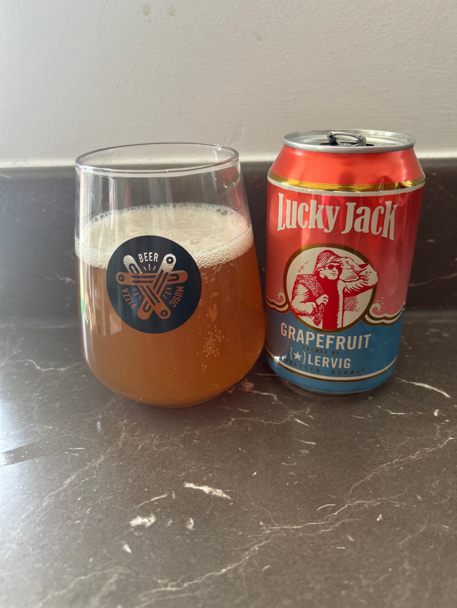 Lucky Jack Grapefruit Edition, Norway