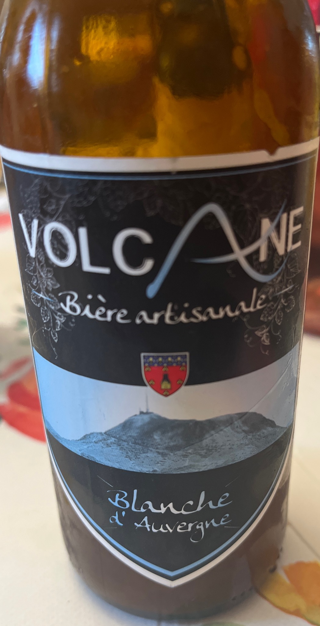 Volcane Blanche D'Auvergne, France