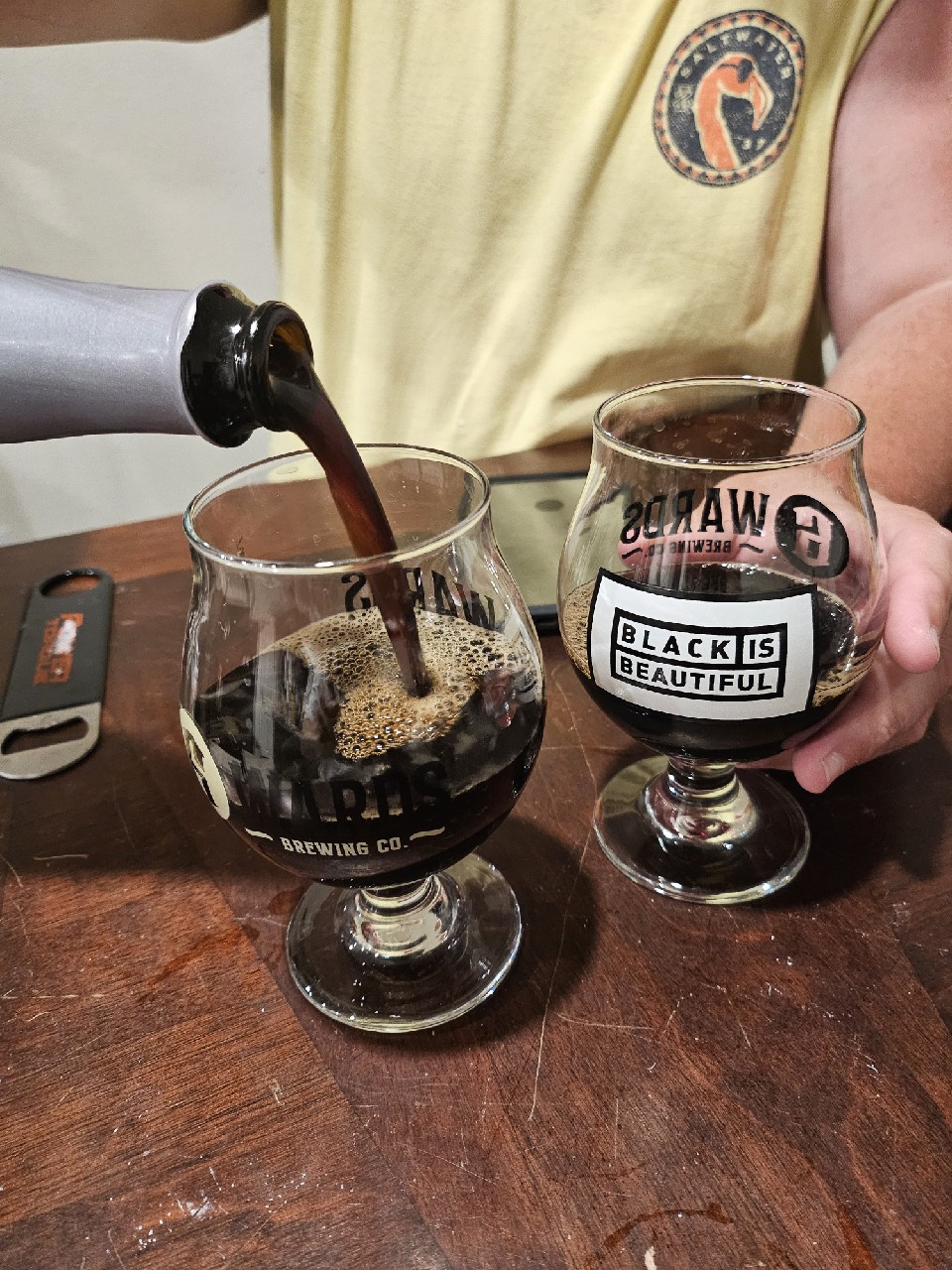 Taevas (2025) (Garrison Brothers Balmorhea Bourbon Barrel Aged), Vallenson's Brewing Company
