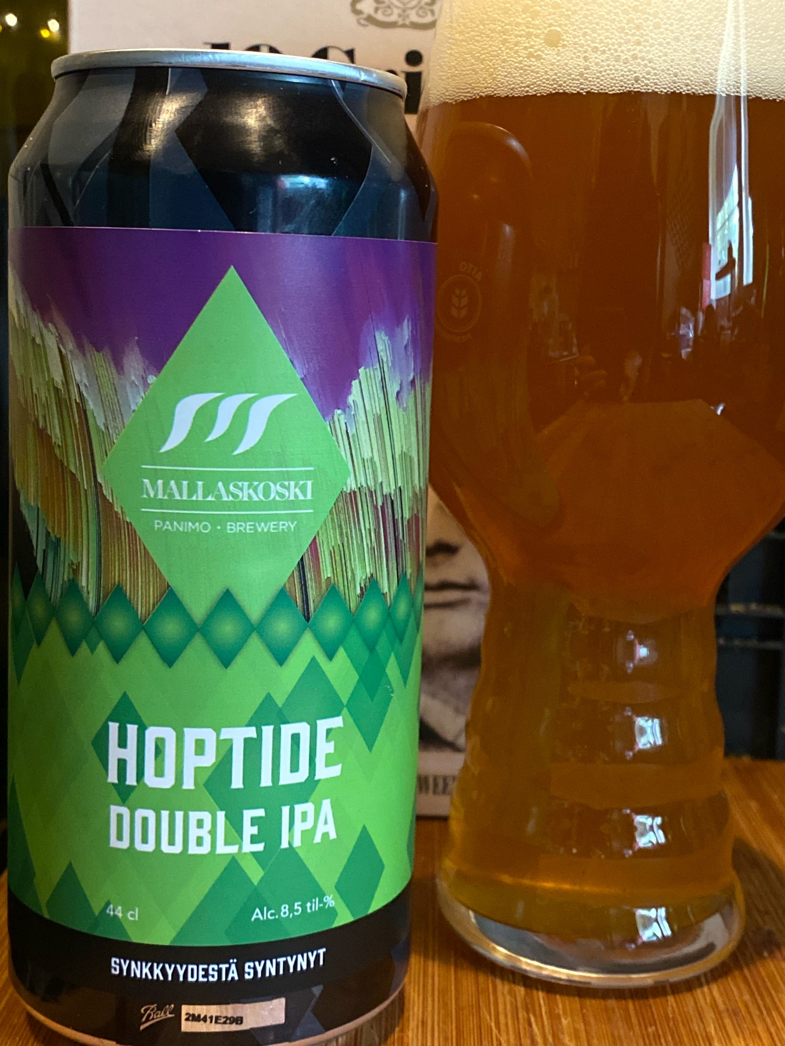 hoptide double ipa, Mallaskosken Panimo