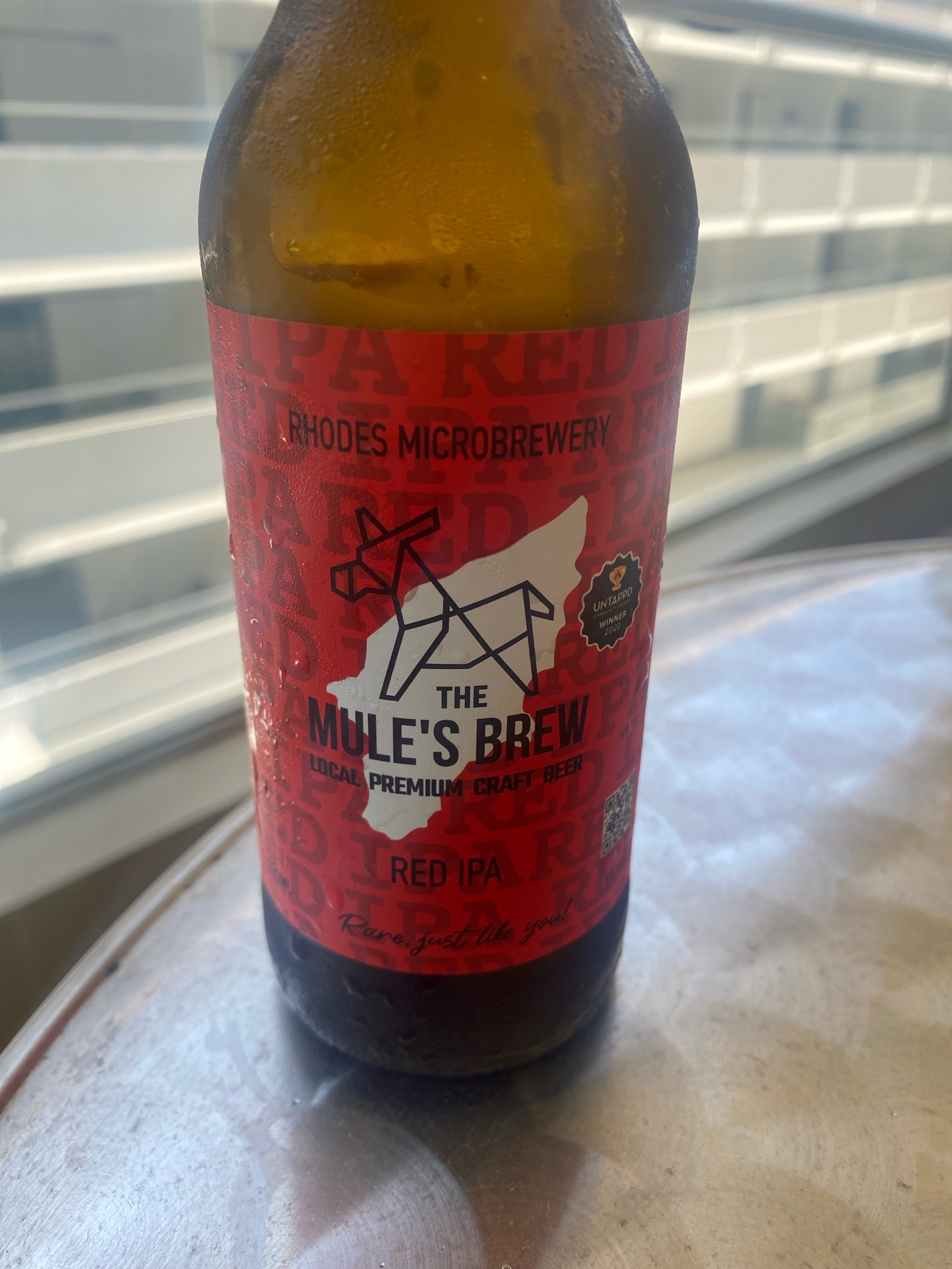 The Mule's Brew Red IPA, The Mule's Brew