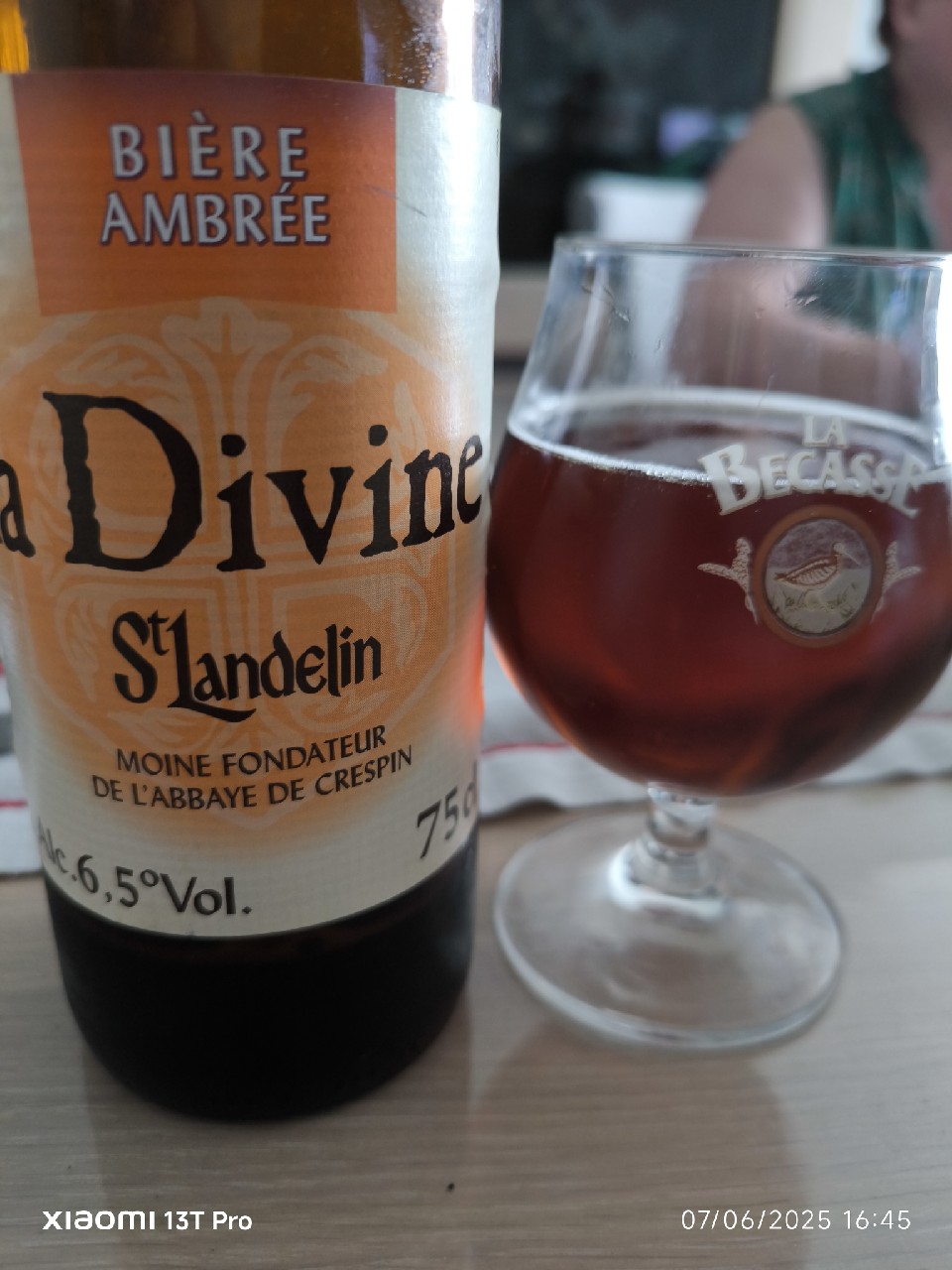 La Divine St Landelin Ambrée, France