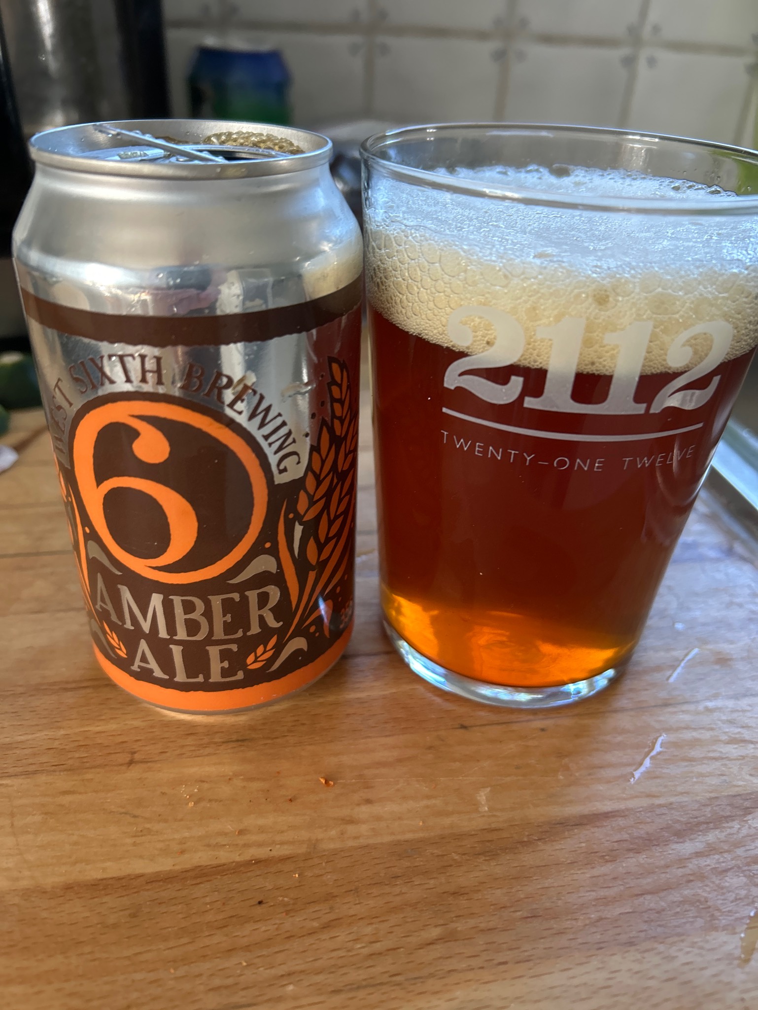 Amber Ale, West Sixth Brewing Company