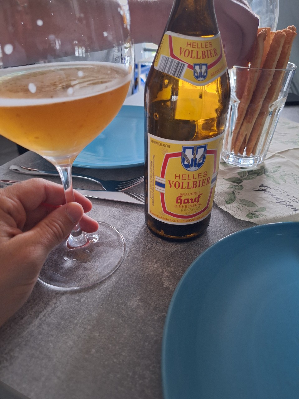 Helles Vollbier, Brauerei Hauf Dinkelsbühl
