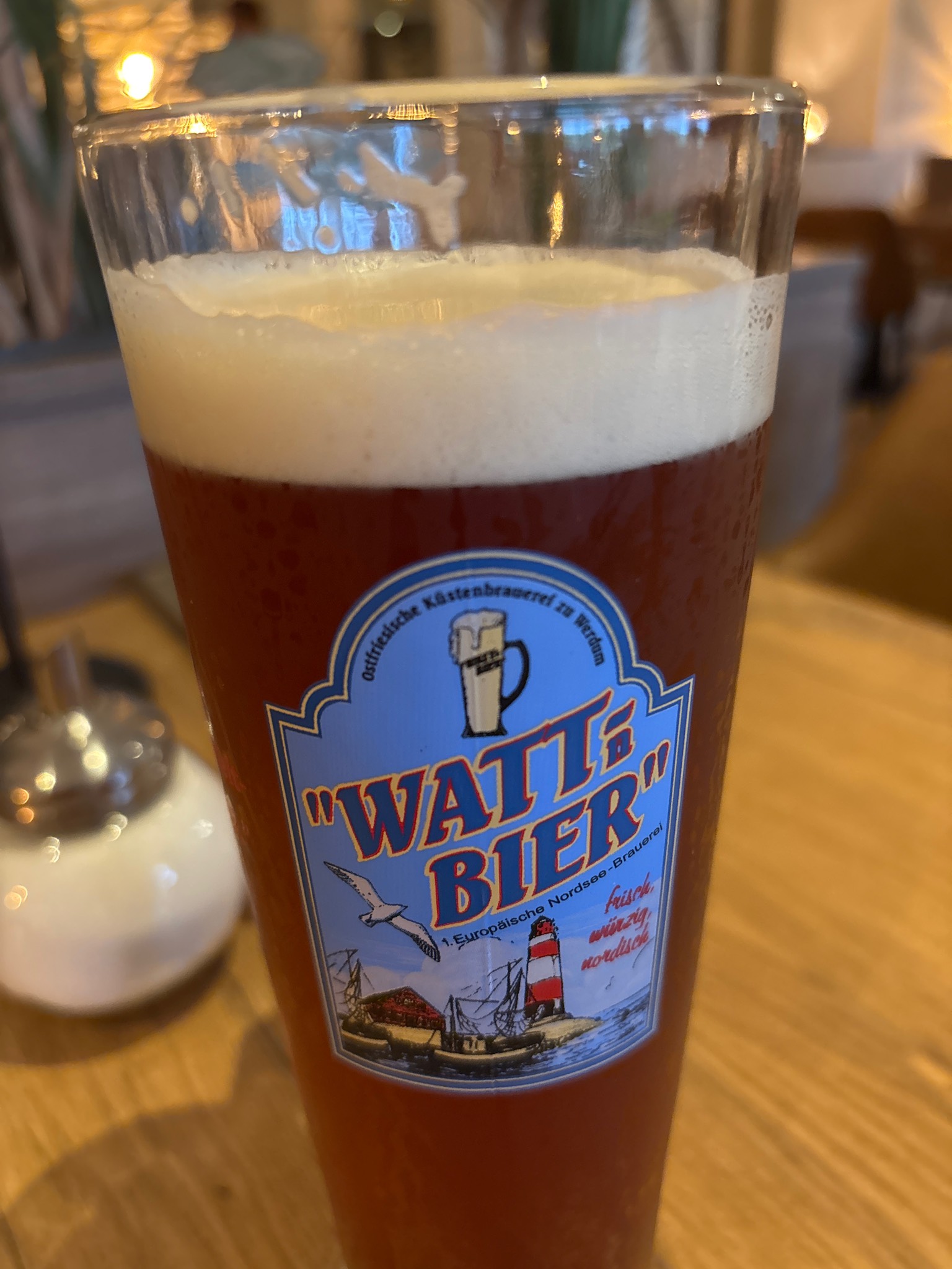 Watt'n Bier Nordsee Ale, Ostfriesische Küstenbrauerei und Brennerei zu Werdum