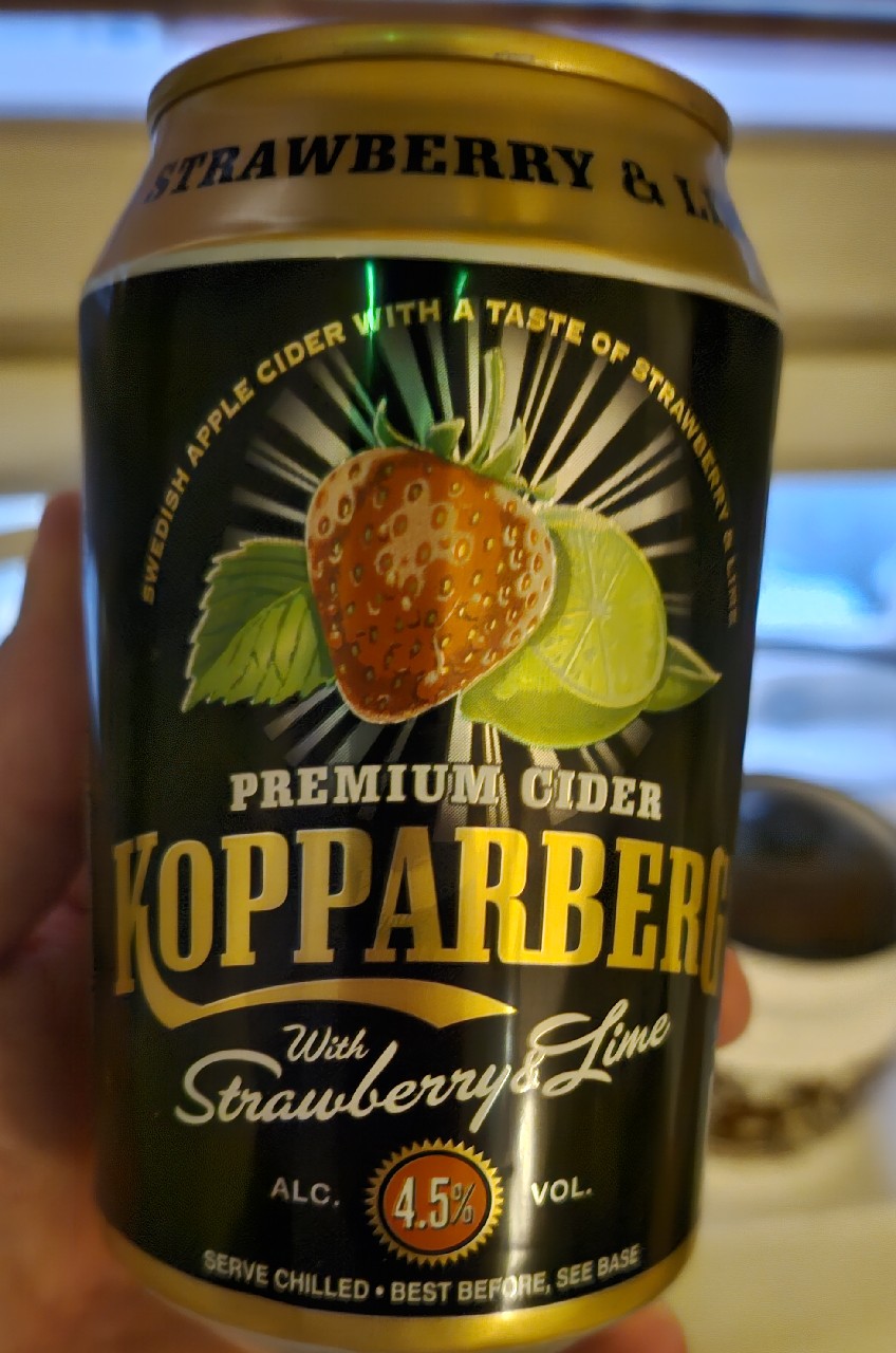 Kopparberg Strawberry & Lime, Sweden