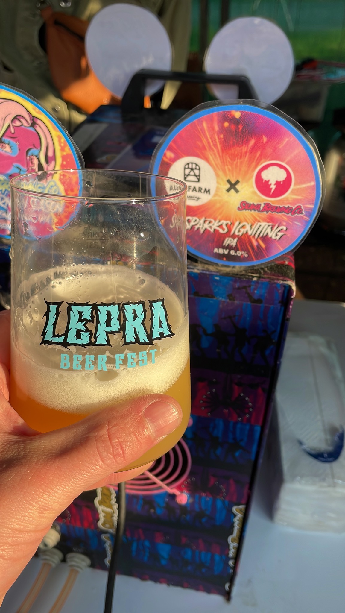 sparks igniting, Denmark