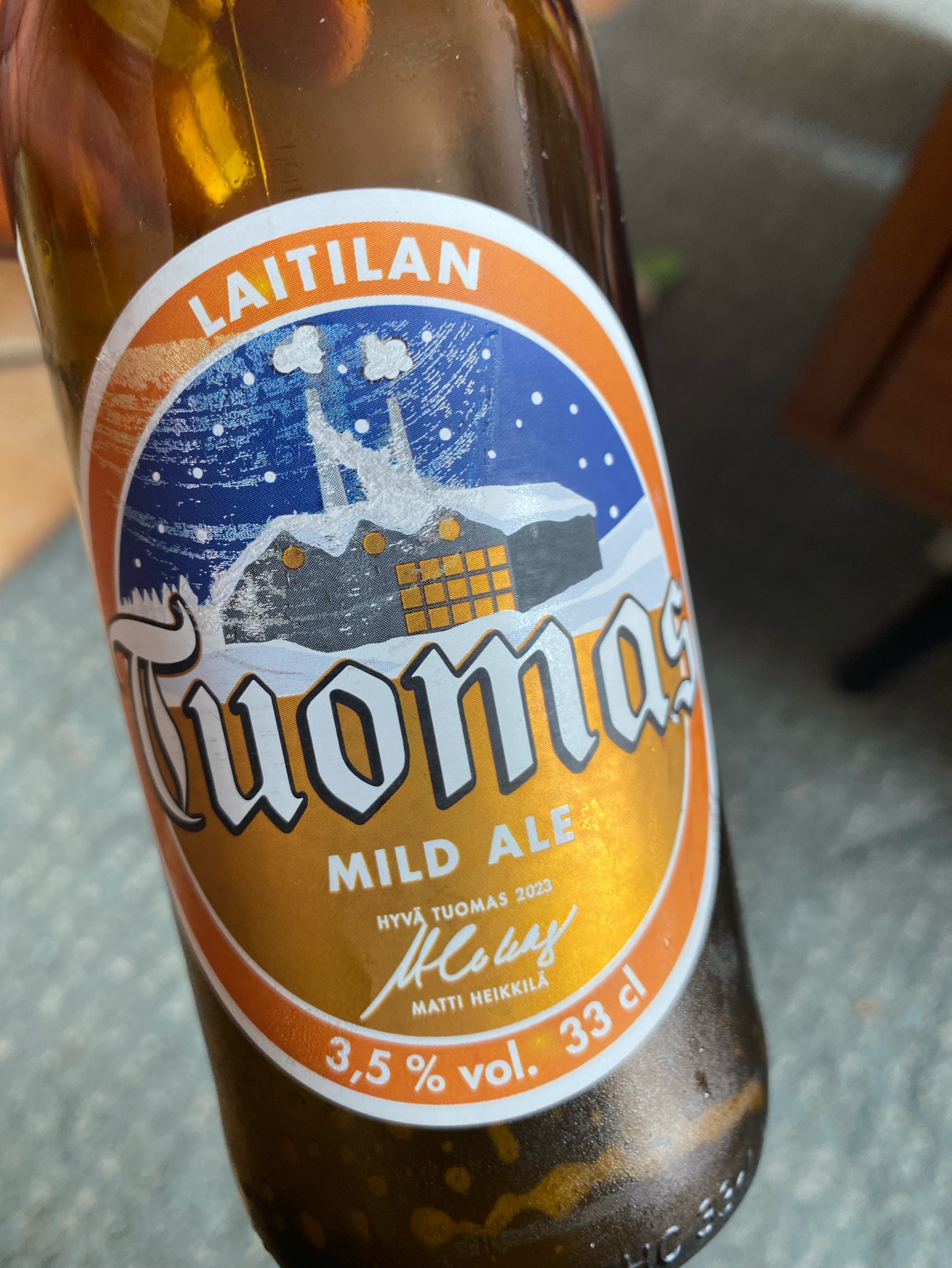 Tuomas Mild Ale, Finland