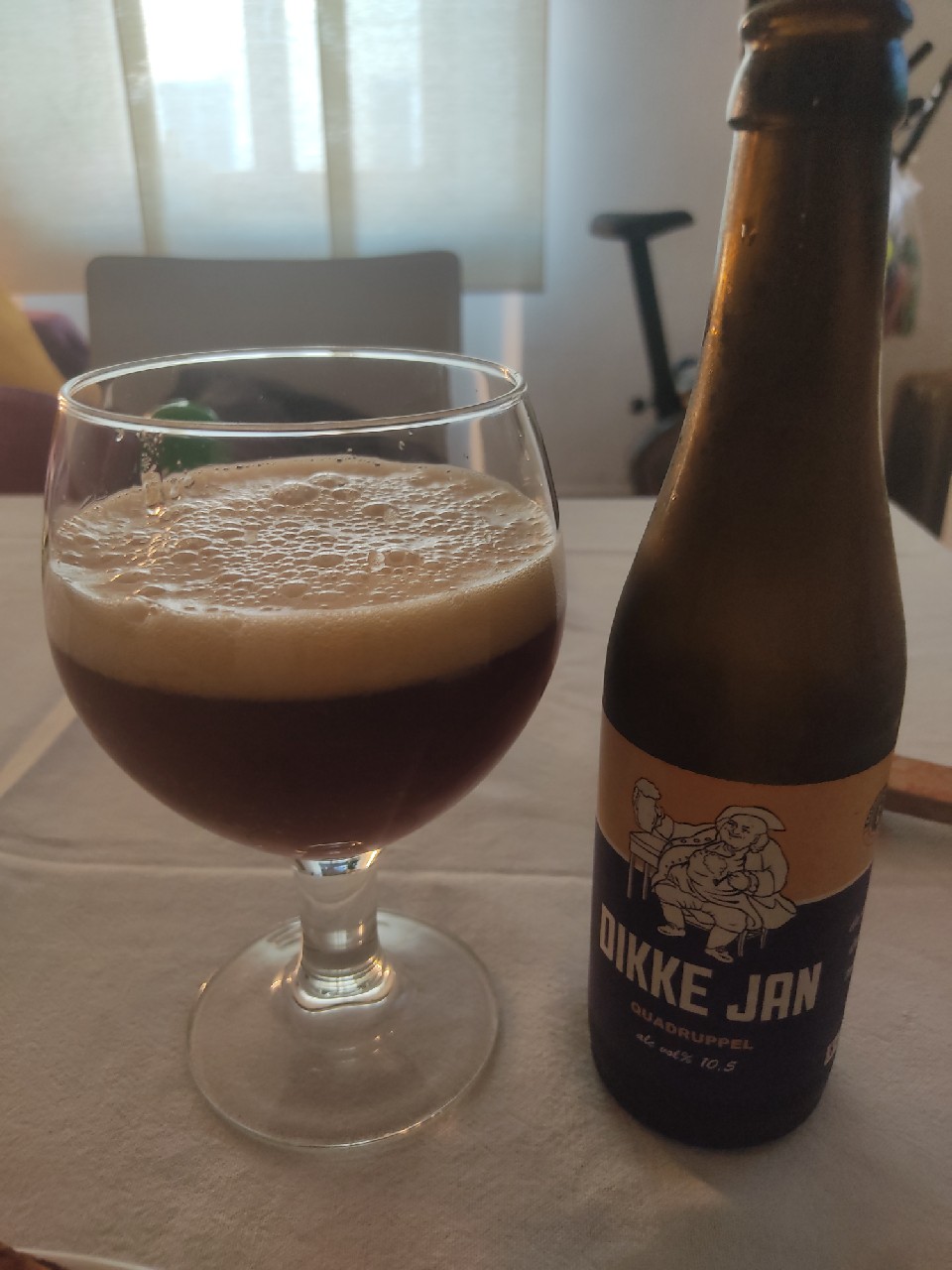 Dikke Jan Quadrupel, Belgium