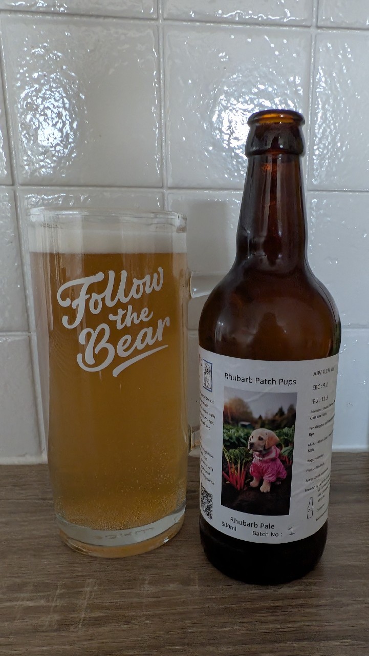 rhubarb patch pups, Lab In The Garage