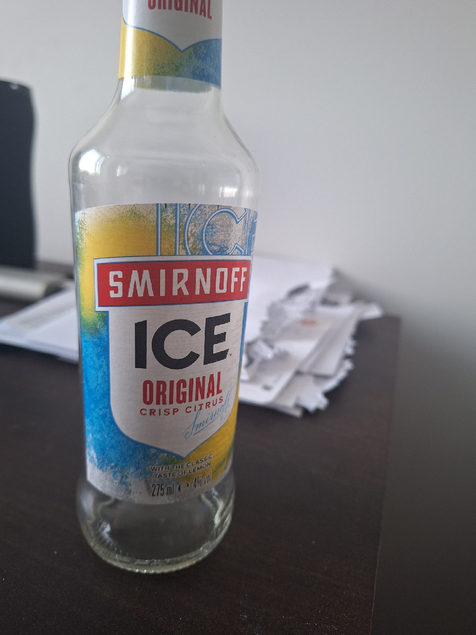 smirnoff ice orginal crisp citrus, Russia