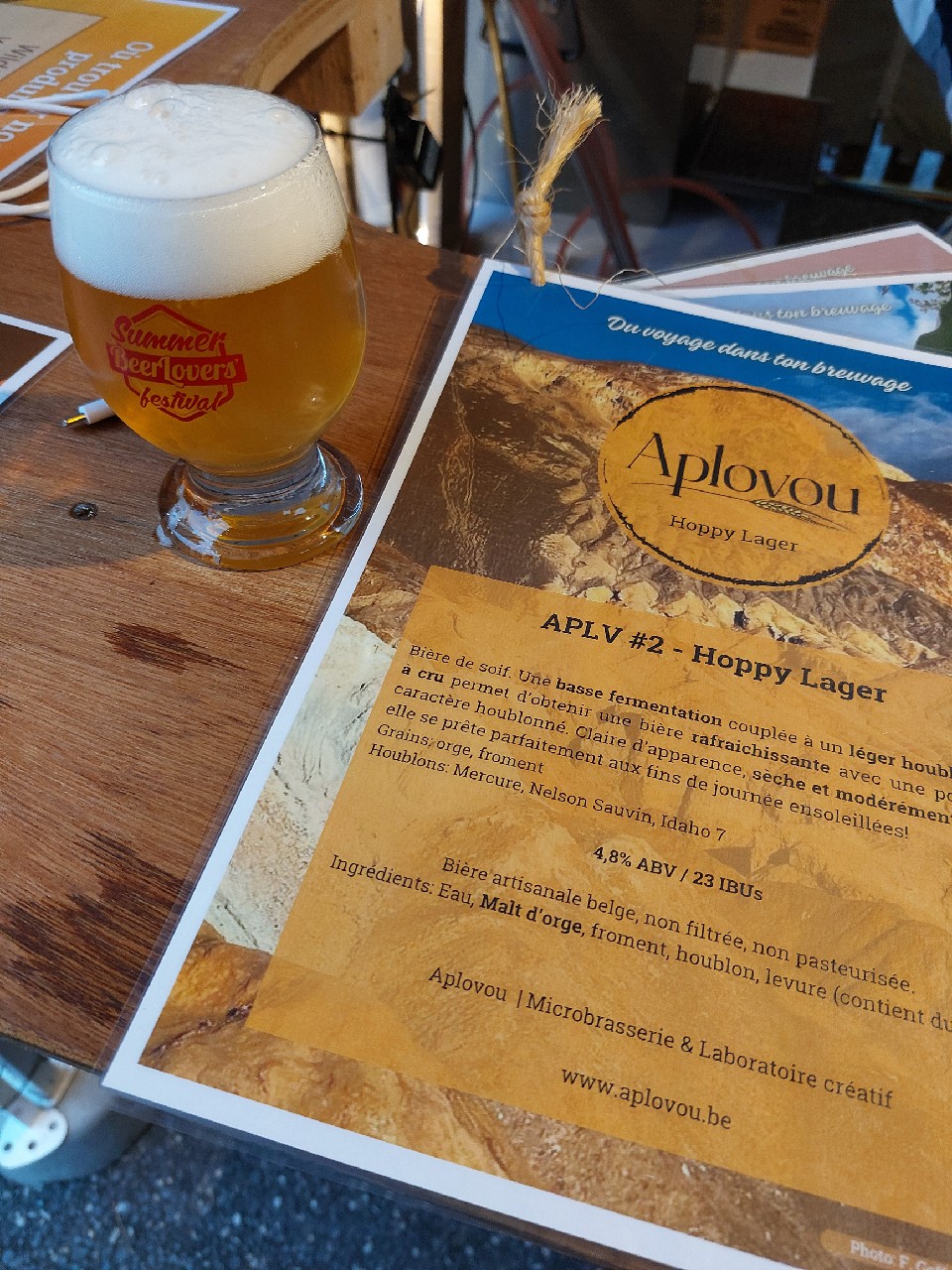 Aplv #2 Hoppy Lager, Aplovou