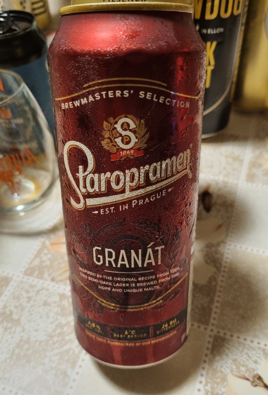 Staropramen Granát, Czech Republic