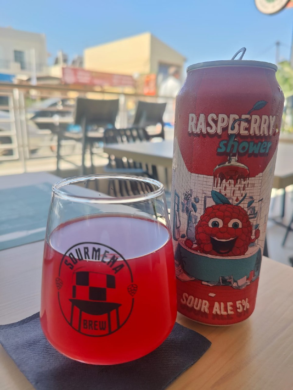 Raspberry shower, Greece