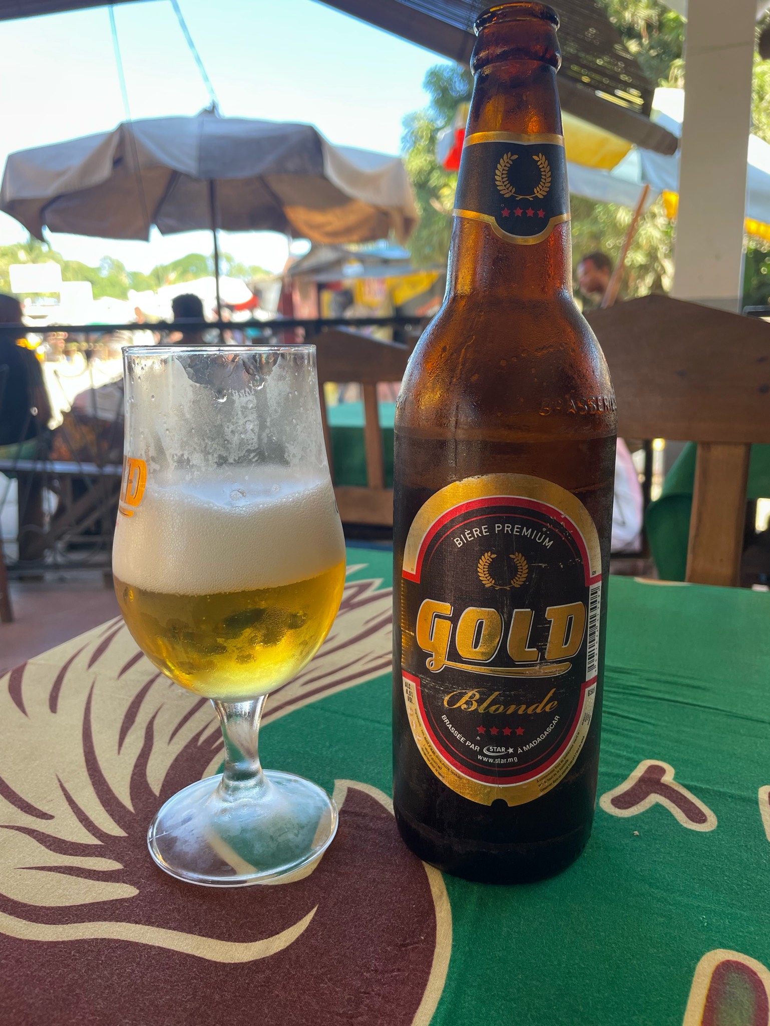 Gold Blonde, THB Madagascar (Brasseries Star)