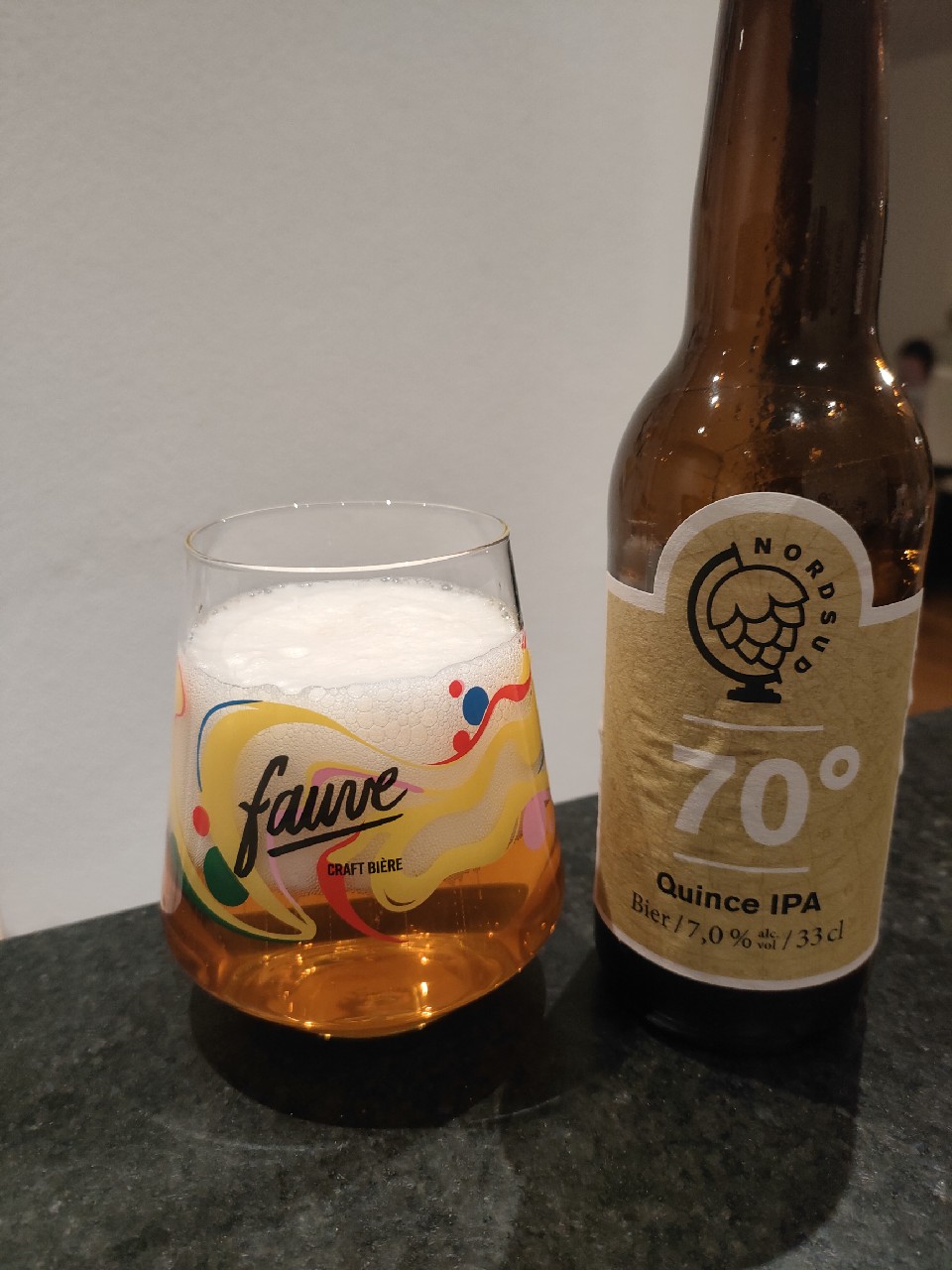 70° Quince IPA, Nordsud