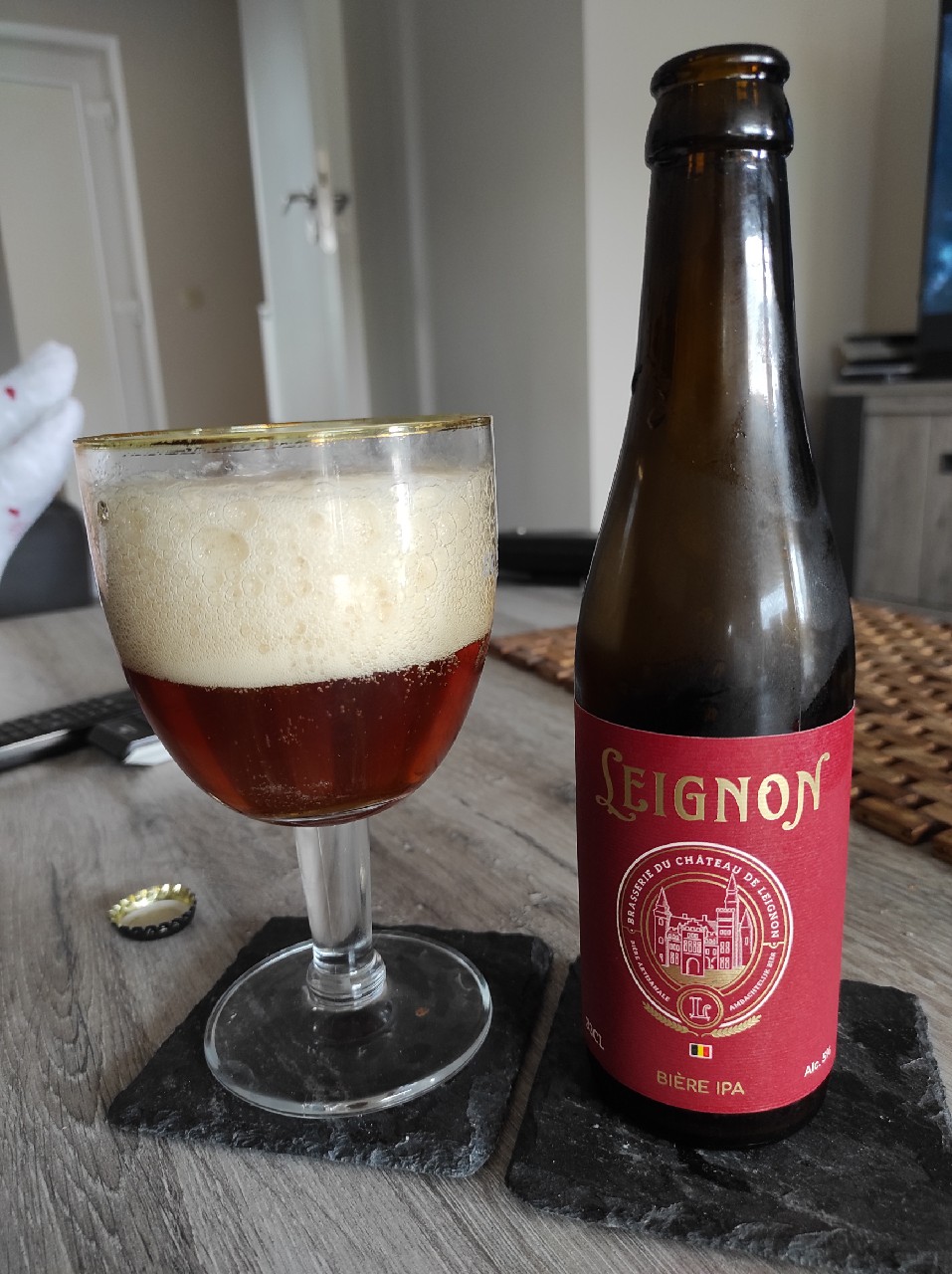 Leignon Bière IPA, Chateau Leignon