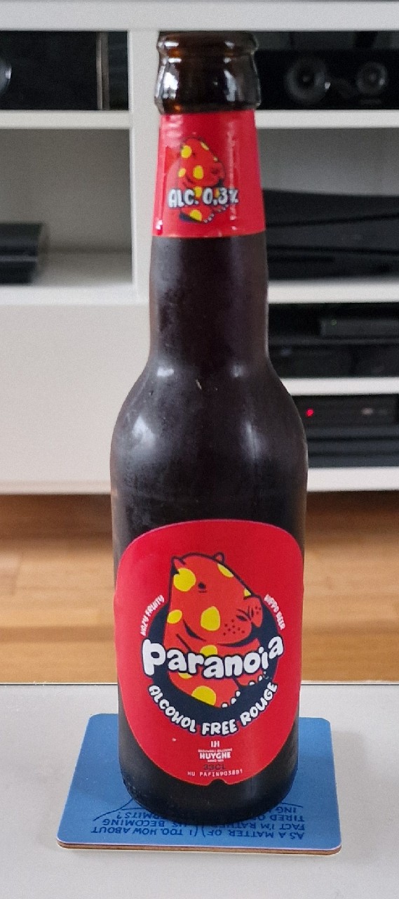 Paranoia Alcohol Free Rouge, Belgium