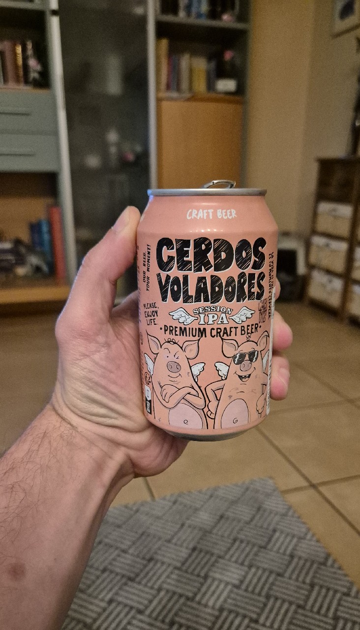 Cerdos Voladores Session IPA, Spain