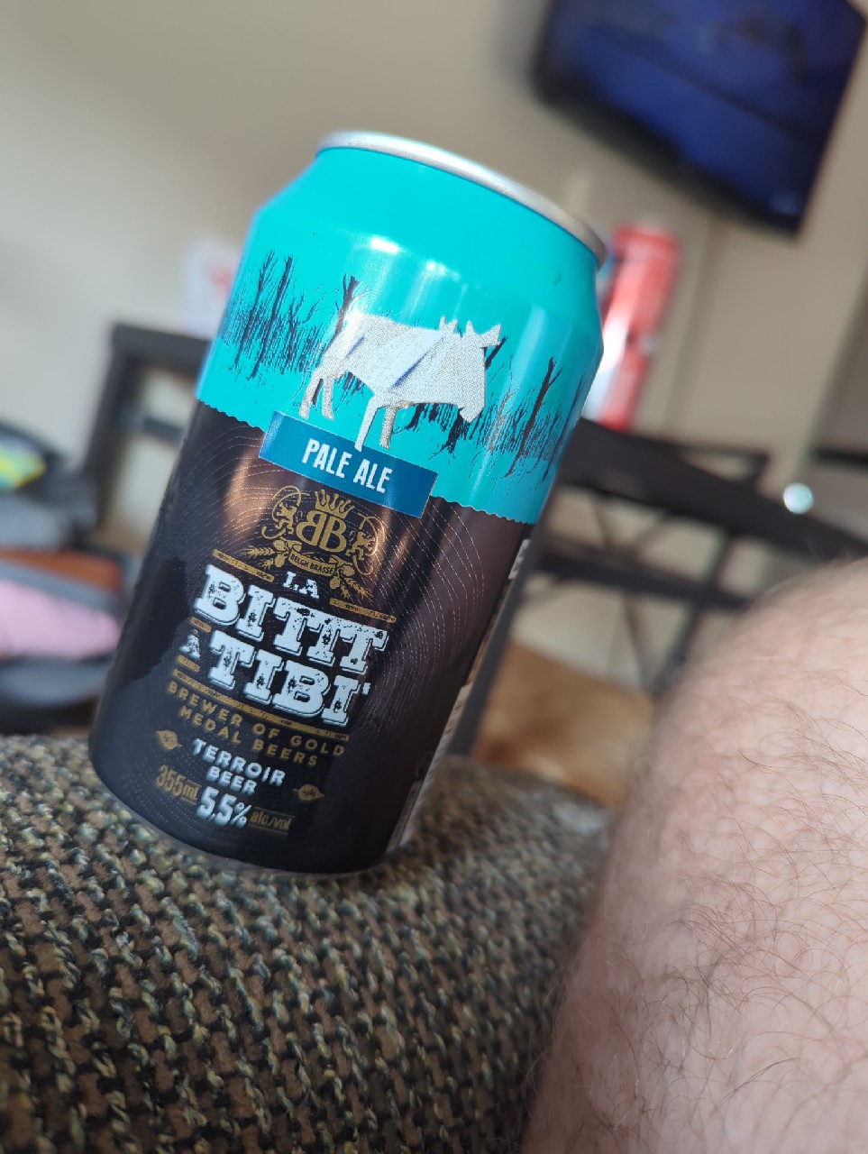 La bittt à tibi Amos Pale Ale, Belgh Brasse (Groupe Geloso)