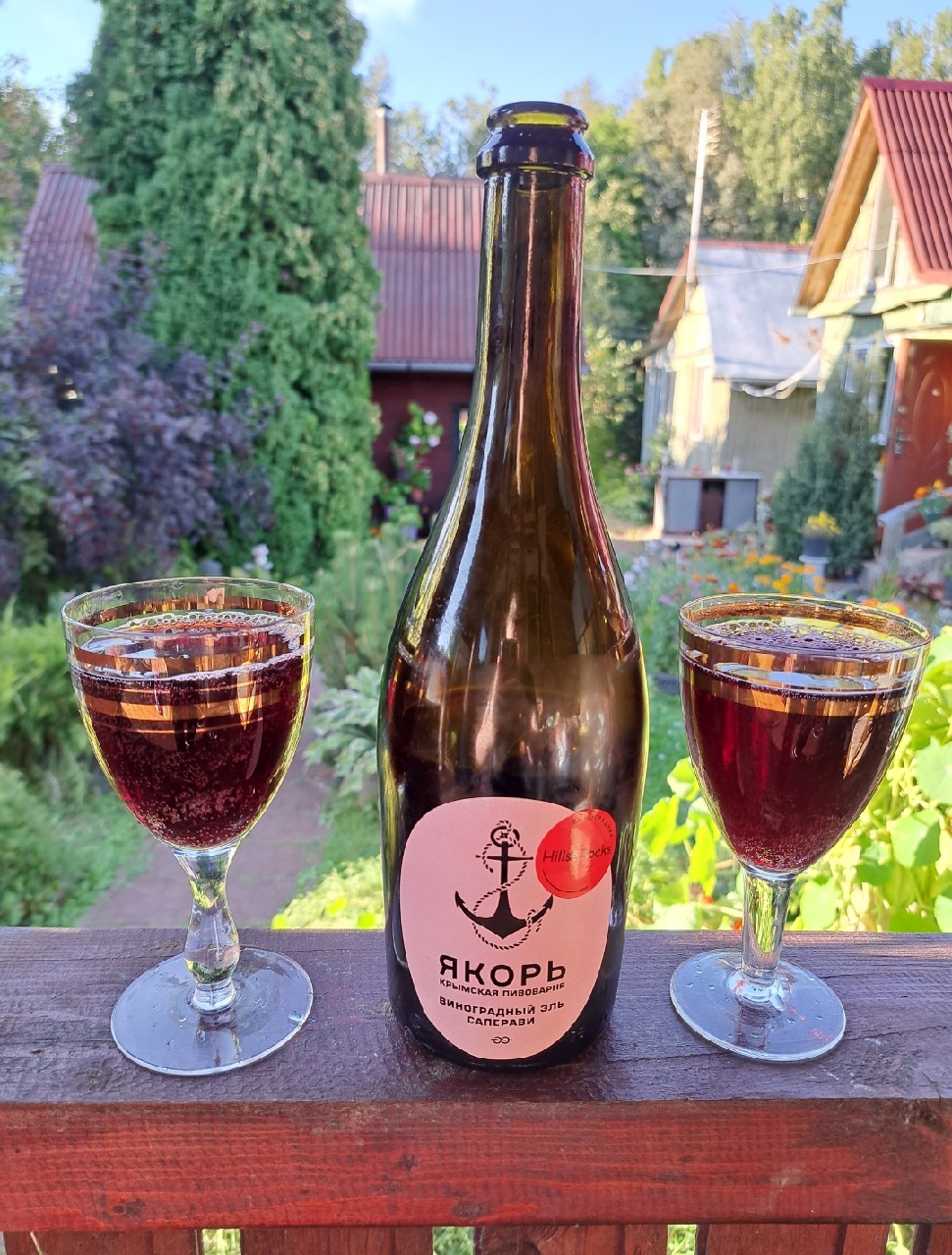 Vinogradnyi el' Saperavi / Виноградный эль Саперави, Pivovarnya Yakor / Пивоварня Якорь