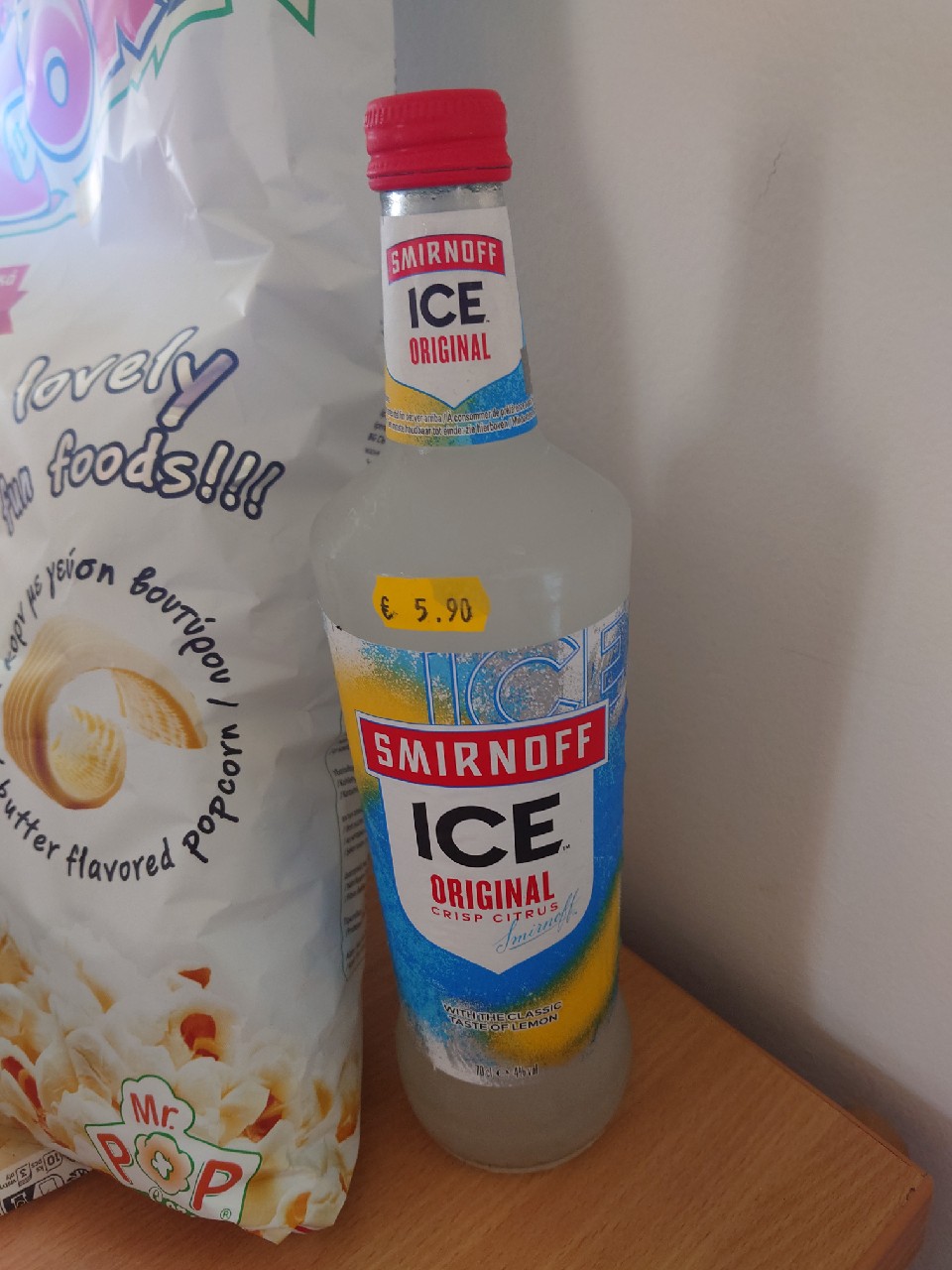 smirnoff ice orginal crisp citrus, Russia