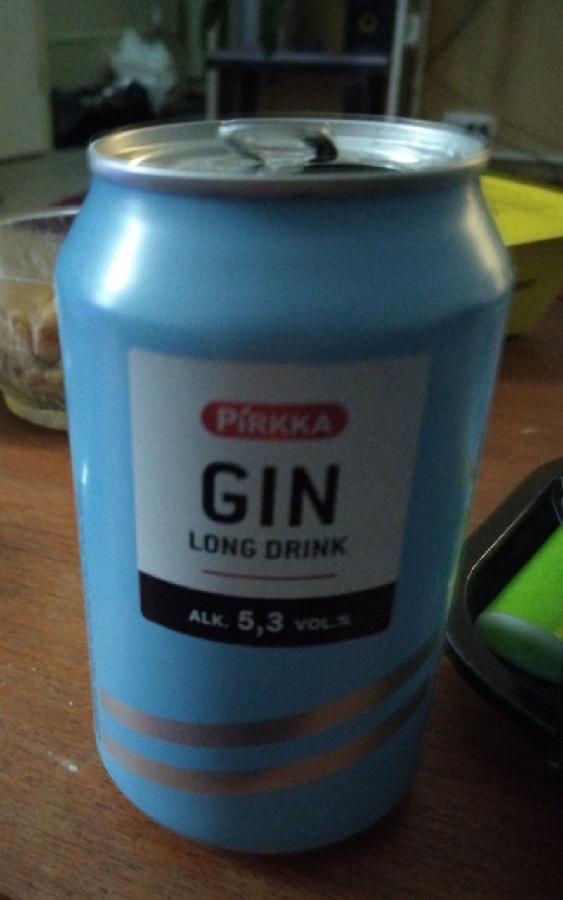 Pirkka GIN Long Drink 5,3%, Finland