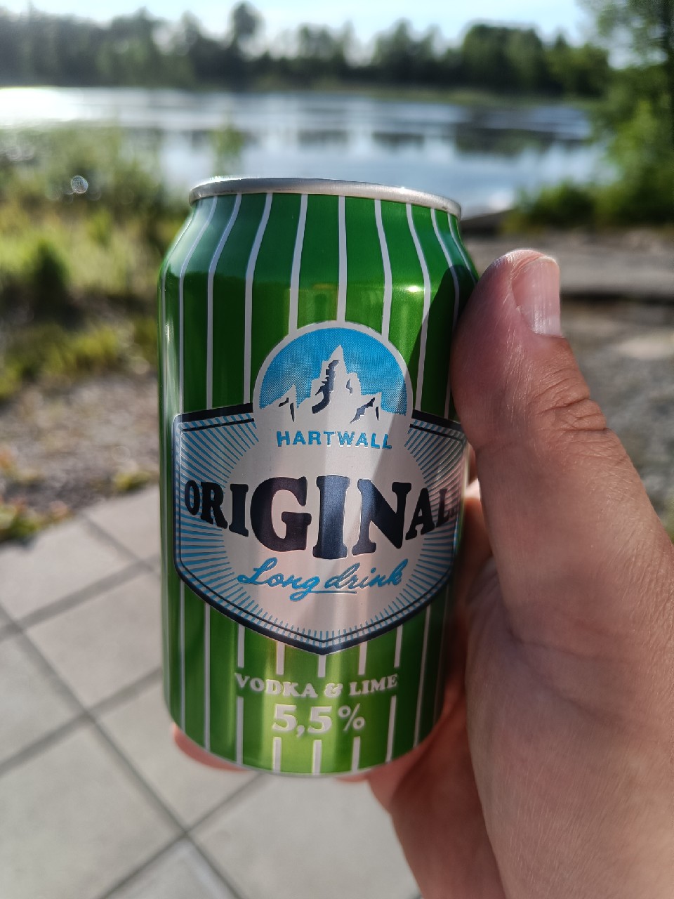 Original Long Drink Vodka & Lime, Finland