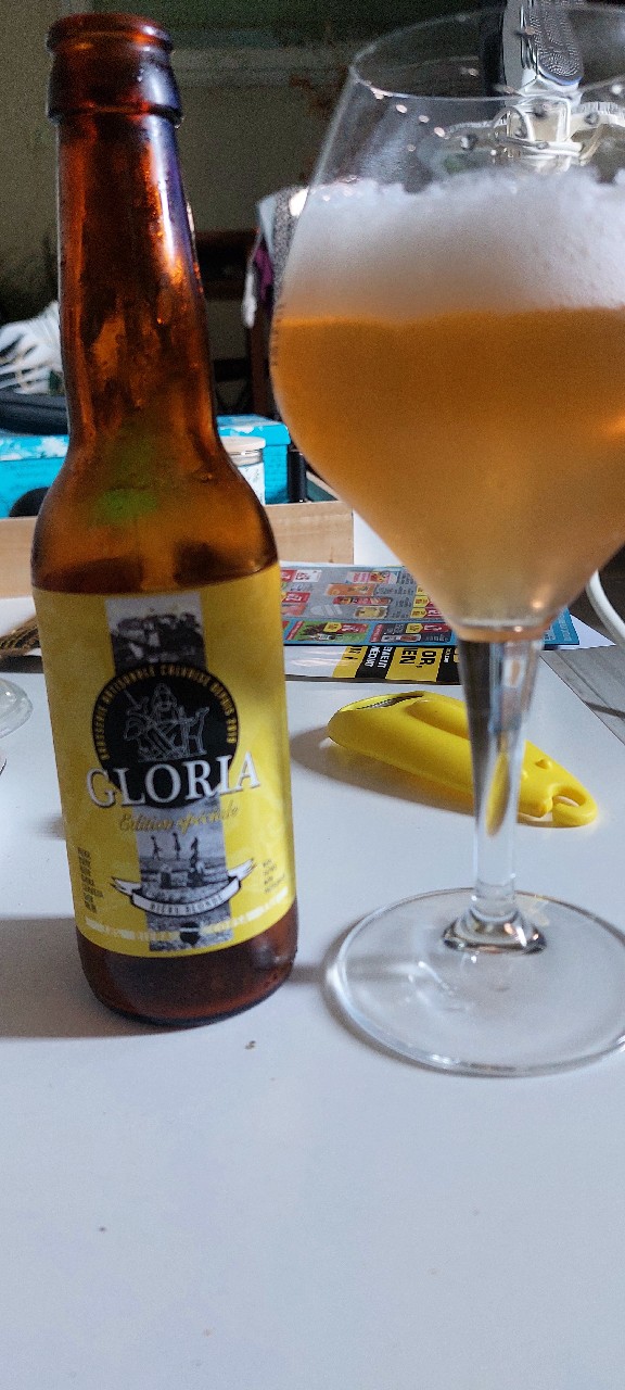 Gloria Édition Spéciale Blonde, Brasserie Gloria
