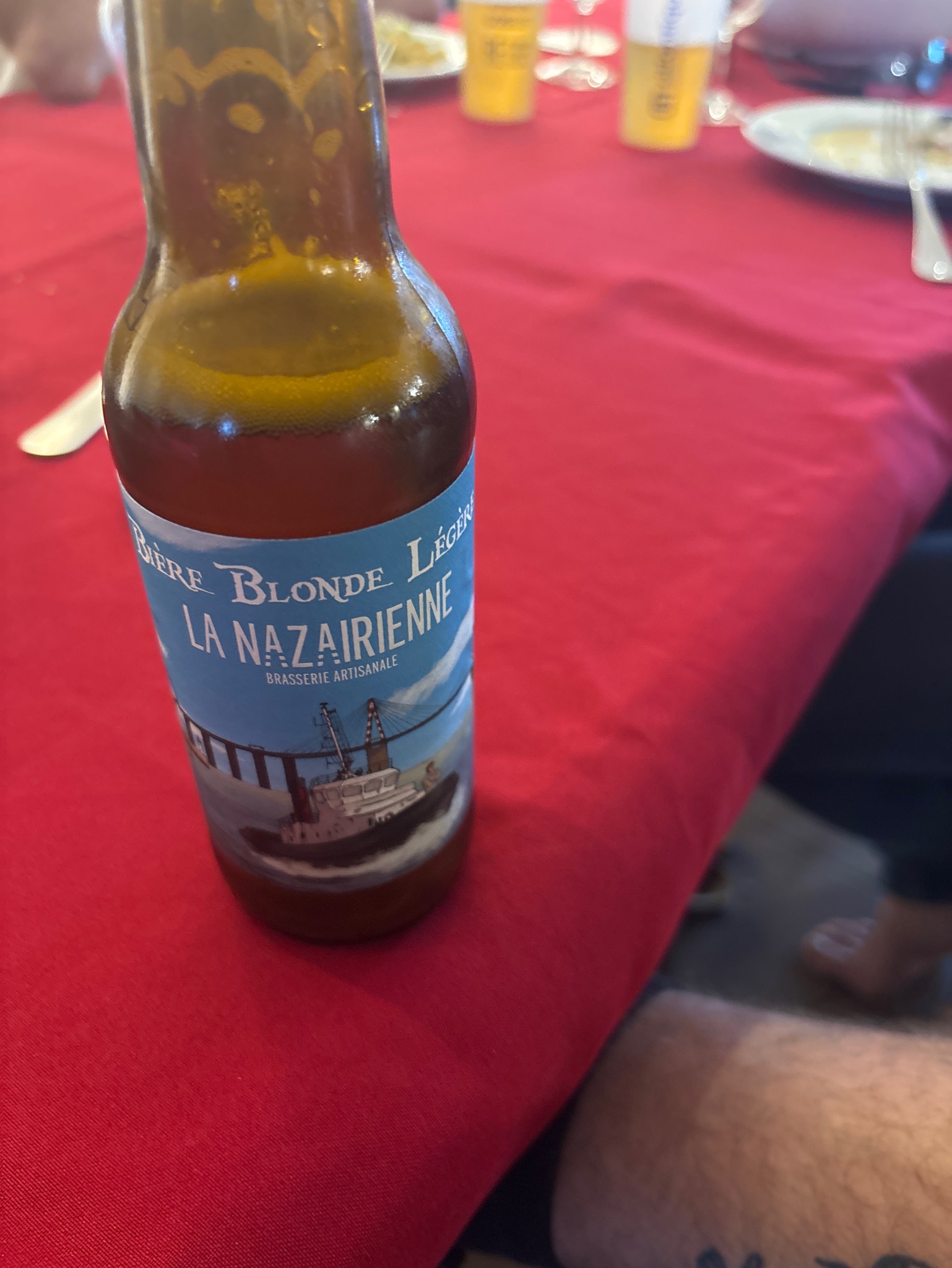 La Nazairienne Blonde Légère, Brasserie La Nazairienne