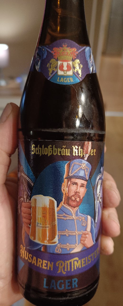 Husaren Rittmeister Lager, Schloßbrauerei Rheder