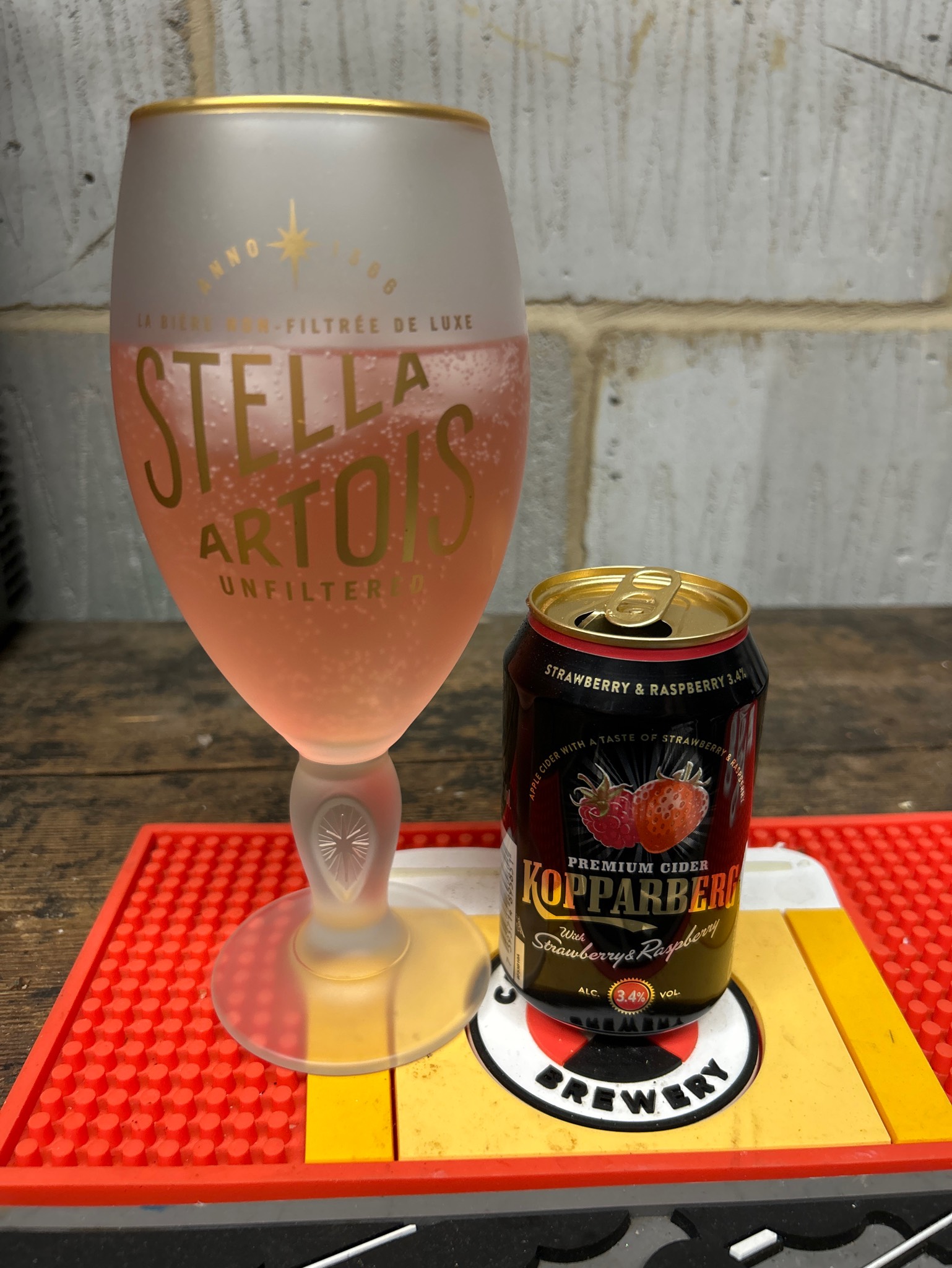 Kopparberg with Strawberry and Raspberry, Sweden