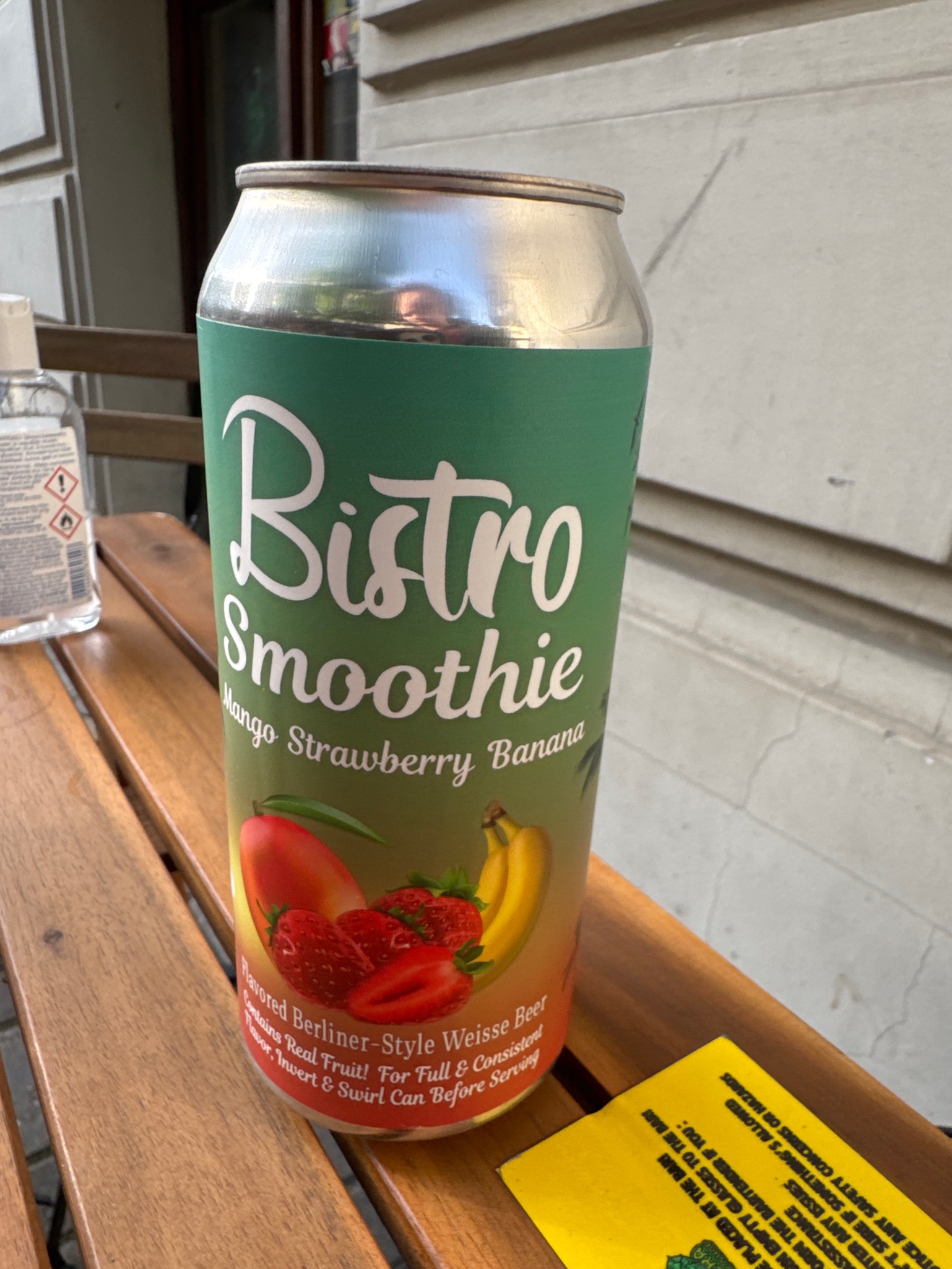 Bistro Smoothie Mango Pineapple Banana, Energy City Brewing