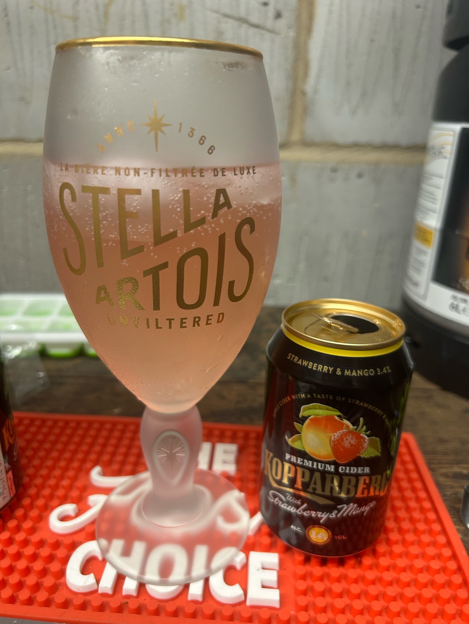 Kopparberg with Strawberry & Mango, Sweden