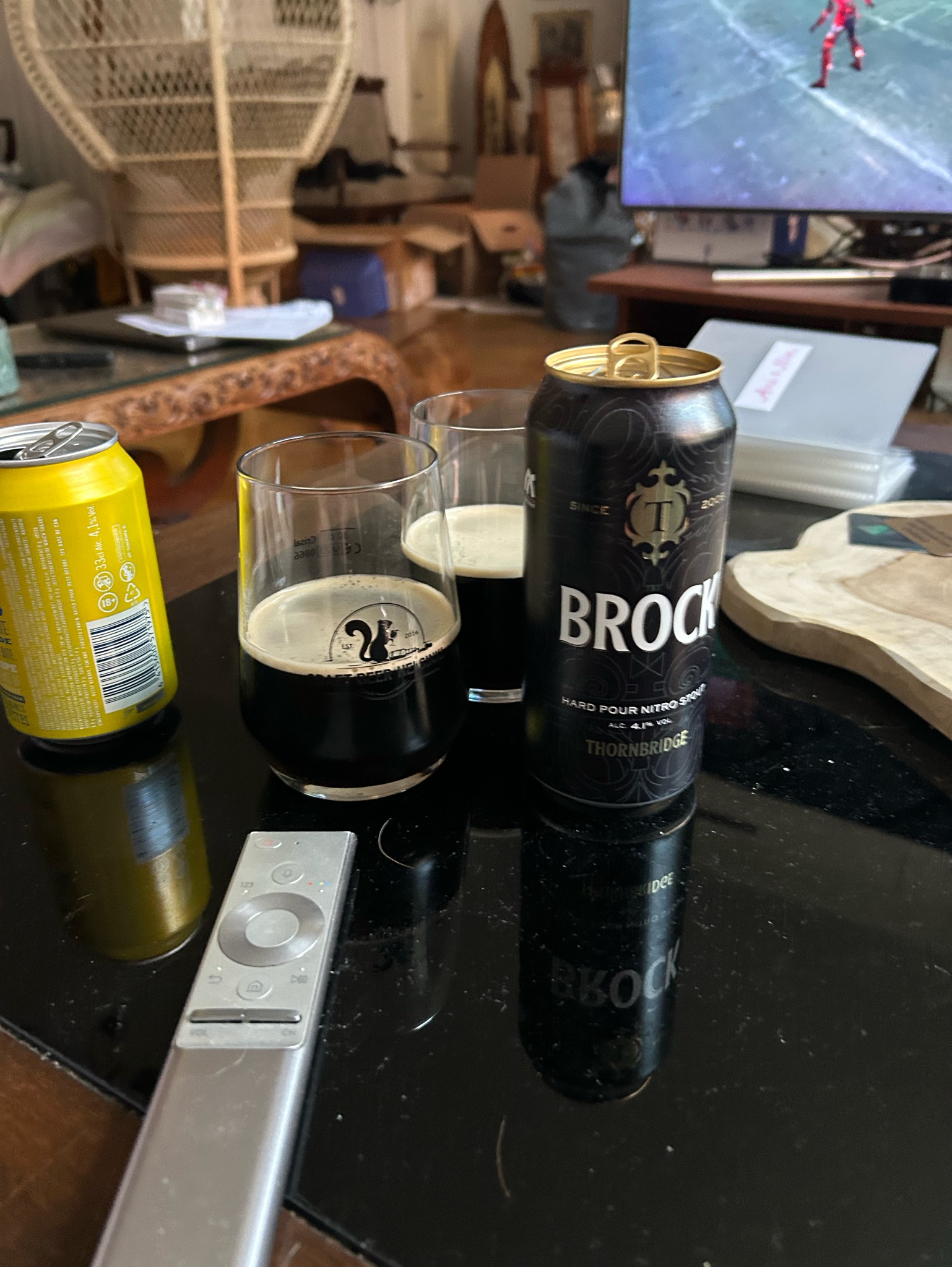 Brock Hard Pour Nitro Stout, England