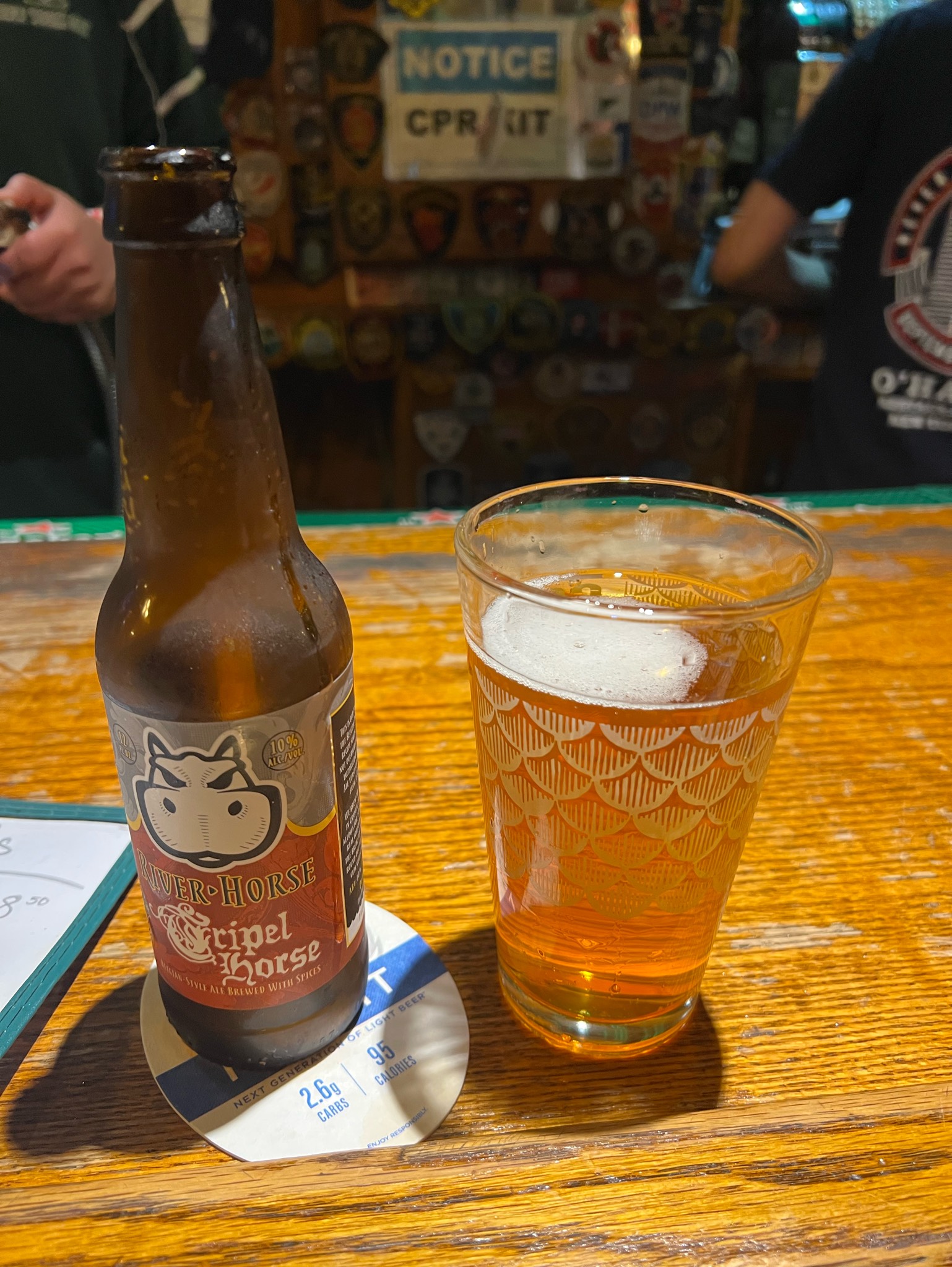 Triple Horse, River Horse Brewing Company