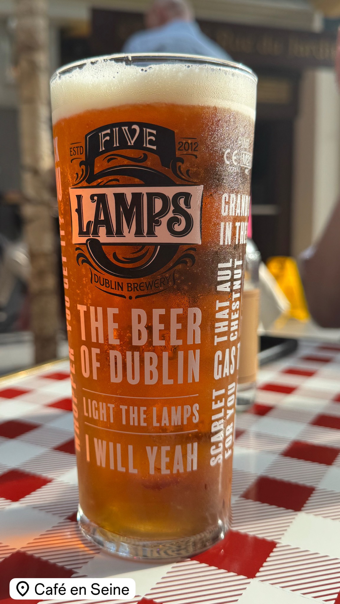 Five Lamps IPA, Ireland