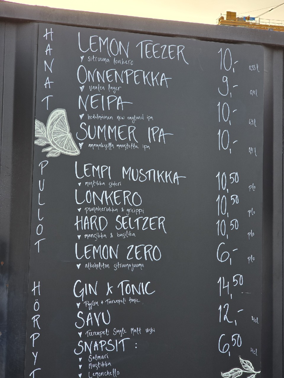 Lemon Teezer, Finland